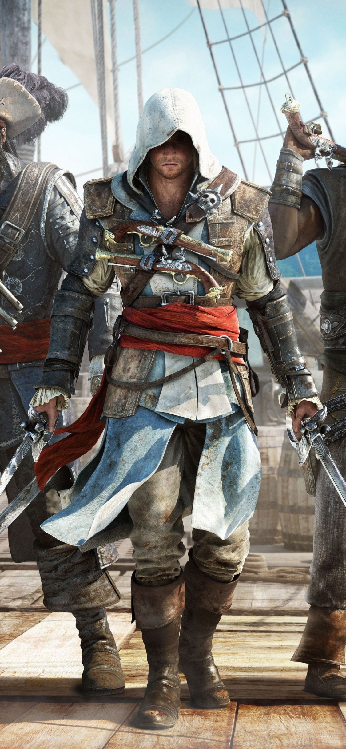 Assassins Creed Black Flag, Soldier, Uniform, Troop, Infantry. Wallpaper in 1125x2436 Resolution