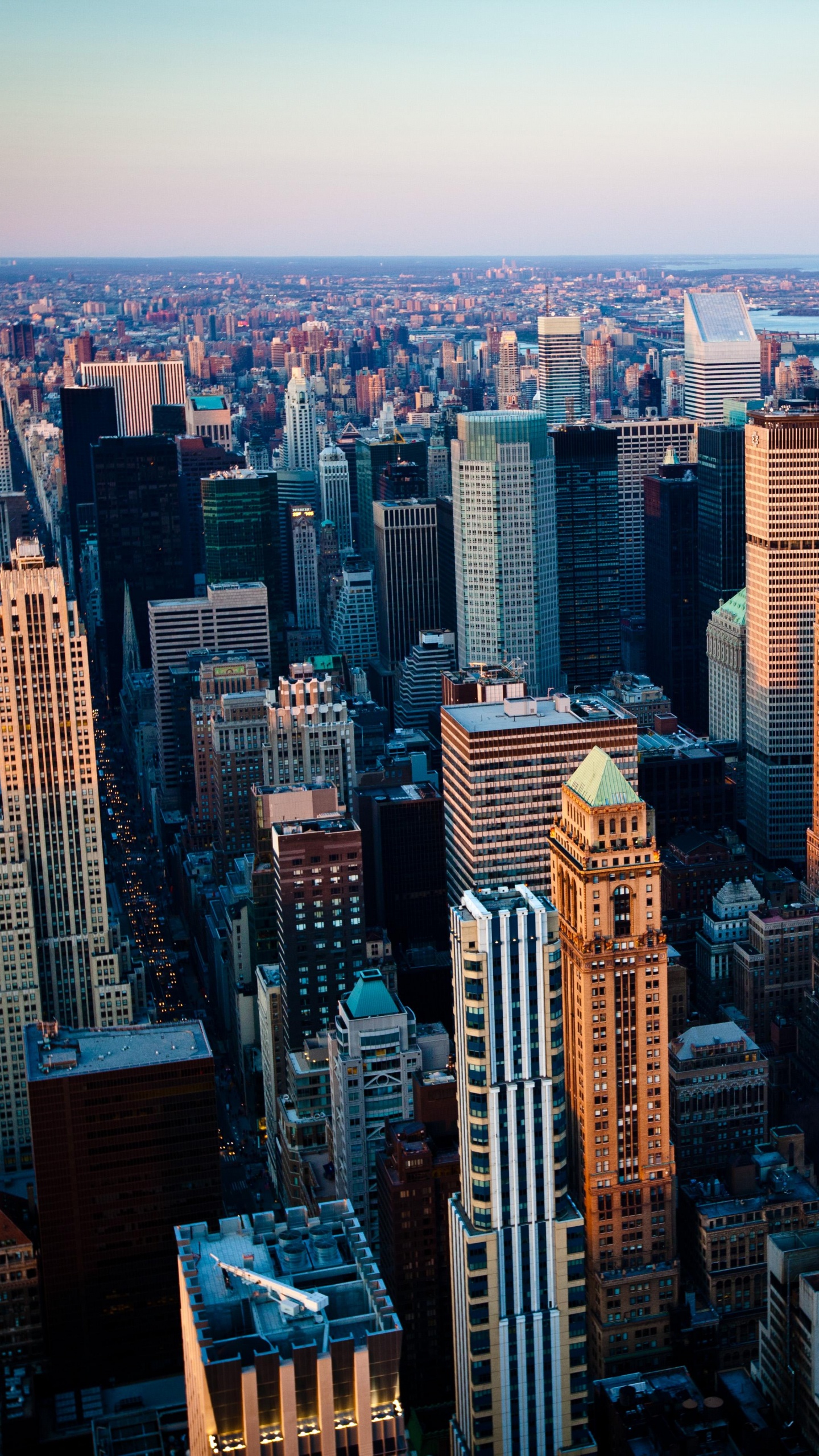 Aerial View of City Buildings During Daytime. Wallpaper in 1440x2560 Resolution