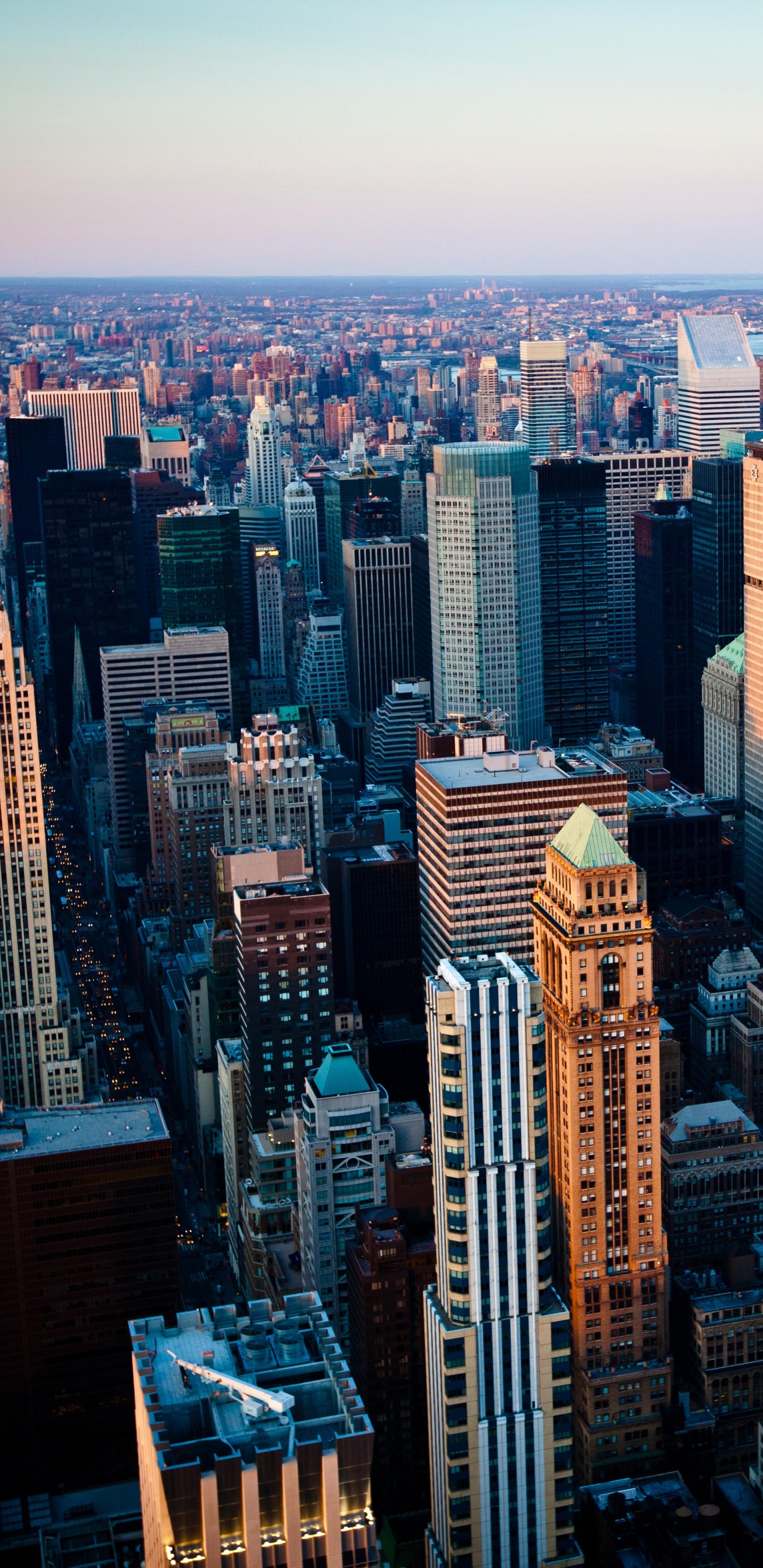 Aerial View of City Buildings During Daytime. Wallpaper in 1440x2960 Resolution