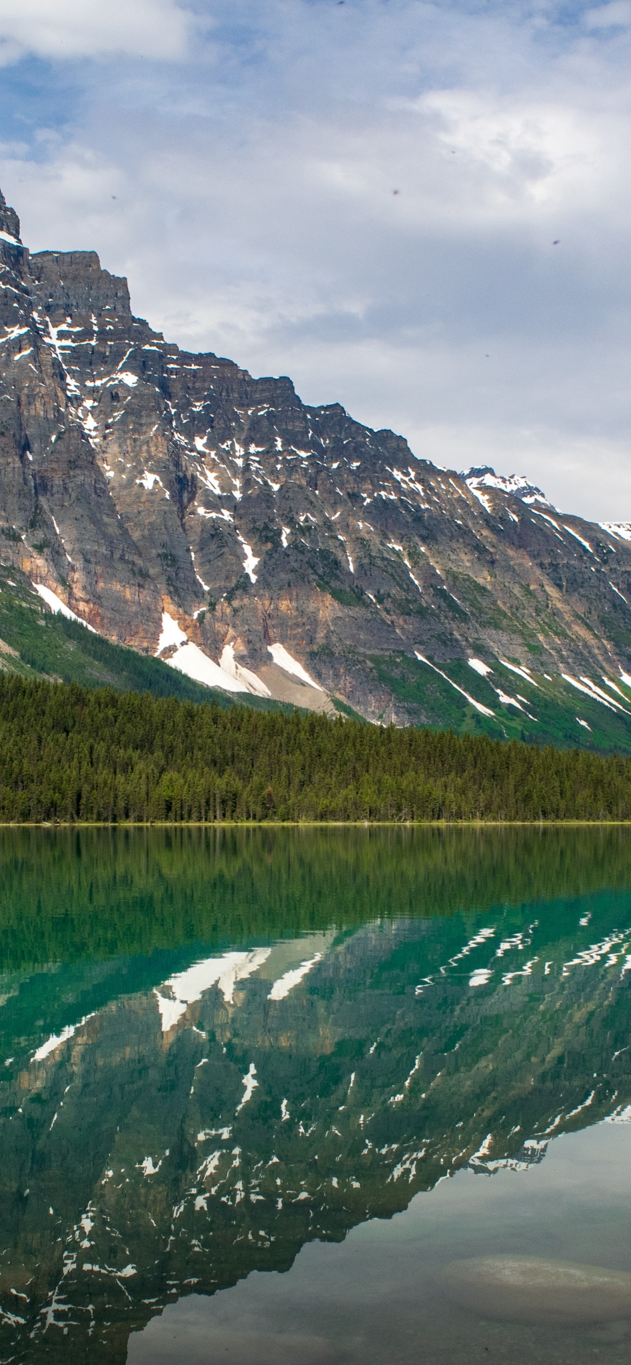 Fjord, Mount Scenery, Bergkette, Berg Chephren, Bergstation. Wallpaper in 1242x2688 Resolution