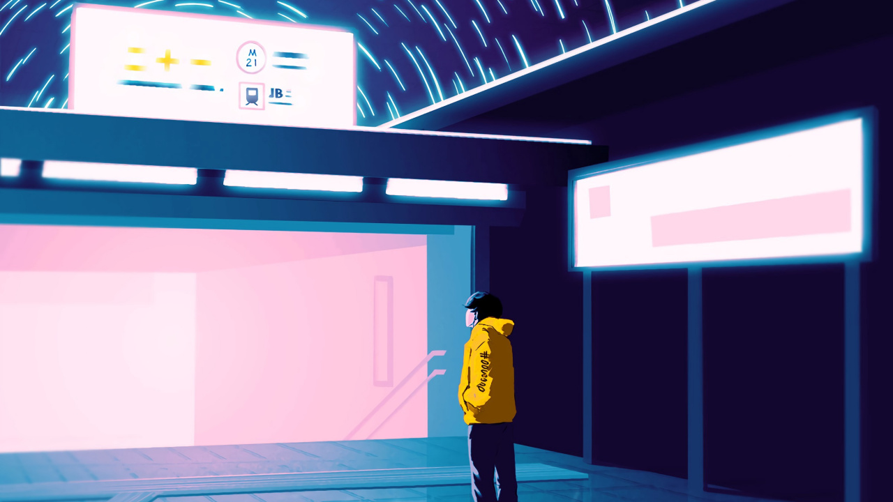 光, 天花板, 建筑, 空间, 艺术家 壁纸 1280x720 允许