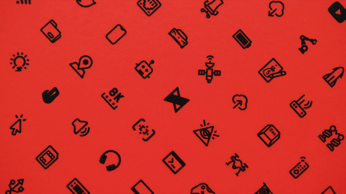 Cœur, Icône, Textile, Orange, Rectangle. Wallpaper in 1366x768 Resolution