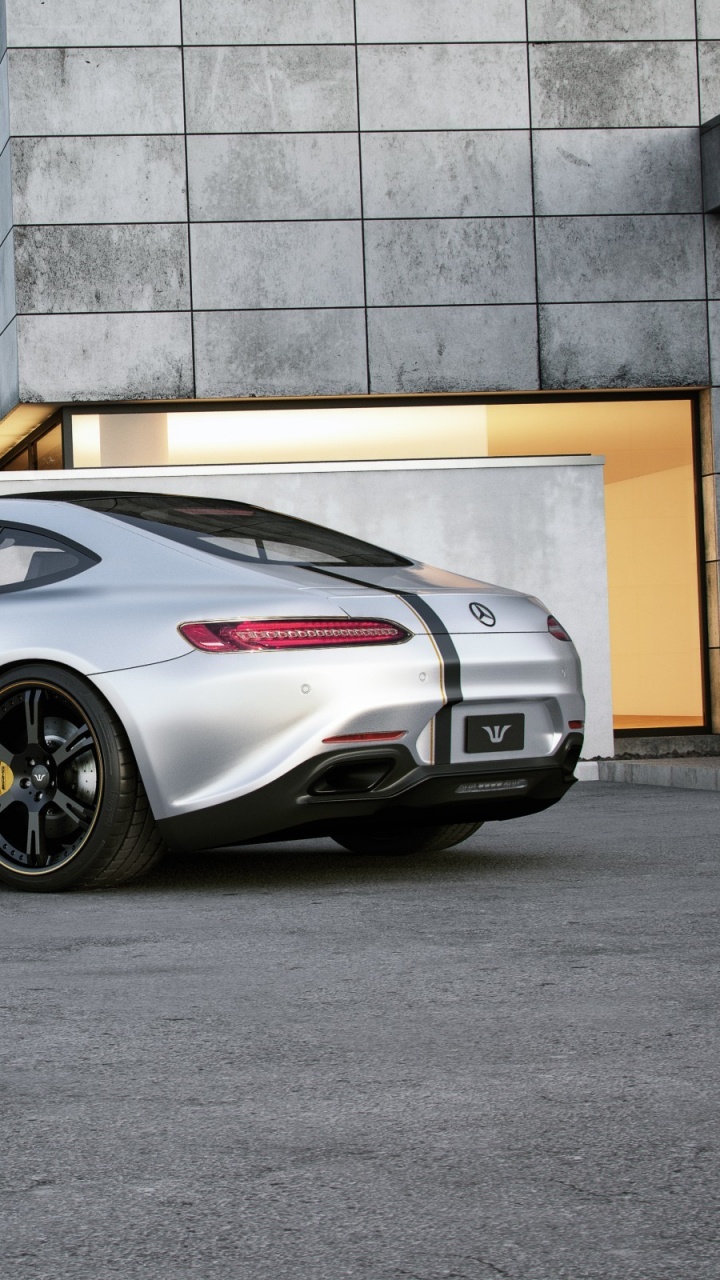White Porsche 911 Parked Near White Concrete Building During Daytime. Wallpaper in 720x1280 Resolution