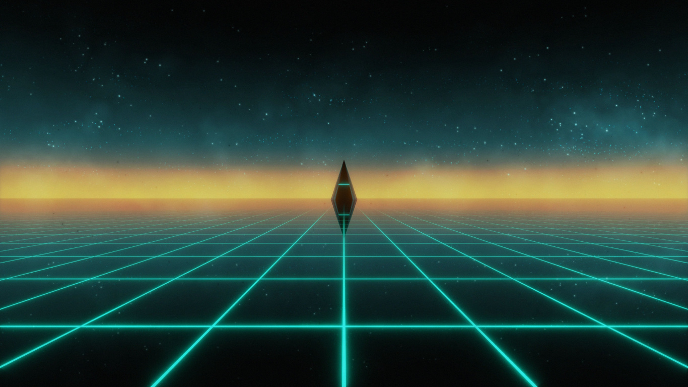 Cielo Azul y Blanco Durante la Puesta de Sol. Wallpaper in 1366x768 Resolution