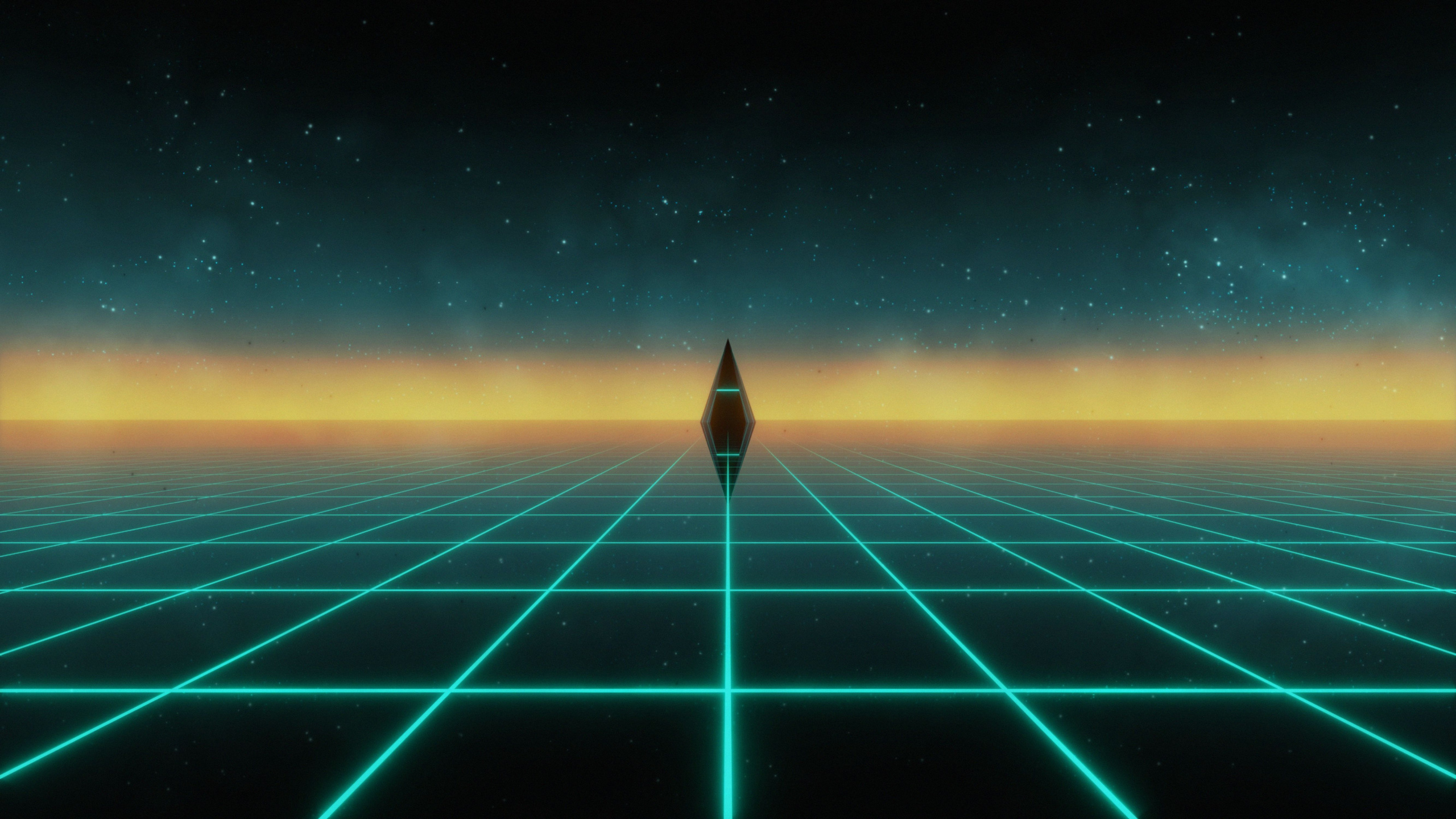 Blue and White Sky During Sunset. Wallpaper in 2560x1440 Resolution