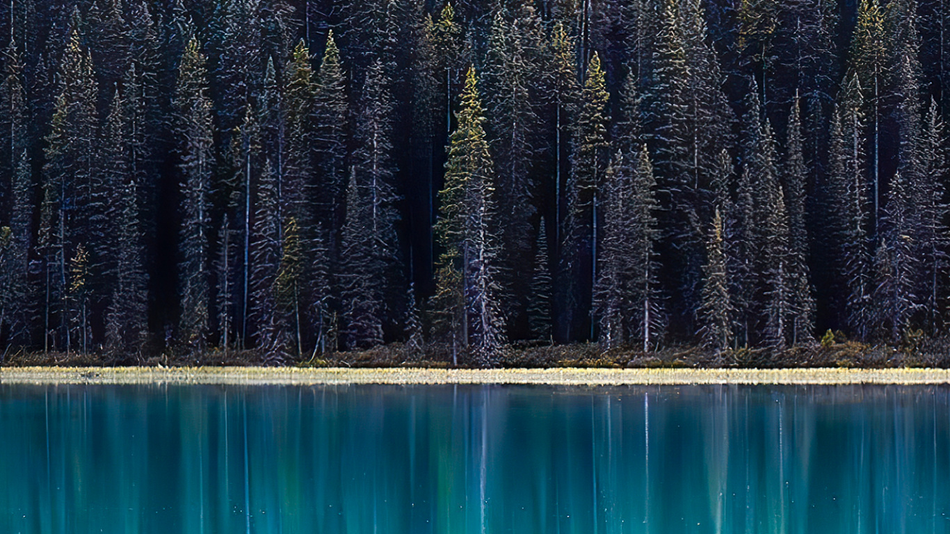 Réflexion, Eau, Les Ressources en Eau, L'écorégion, Blue. Wallpaper in 1366x768 Resolution