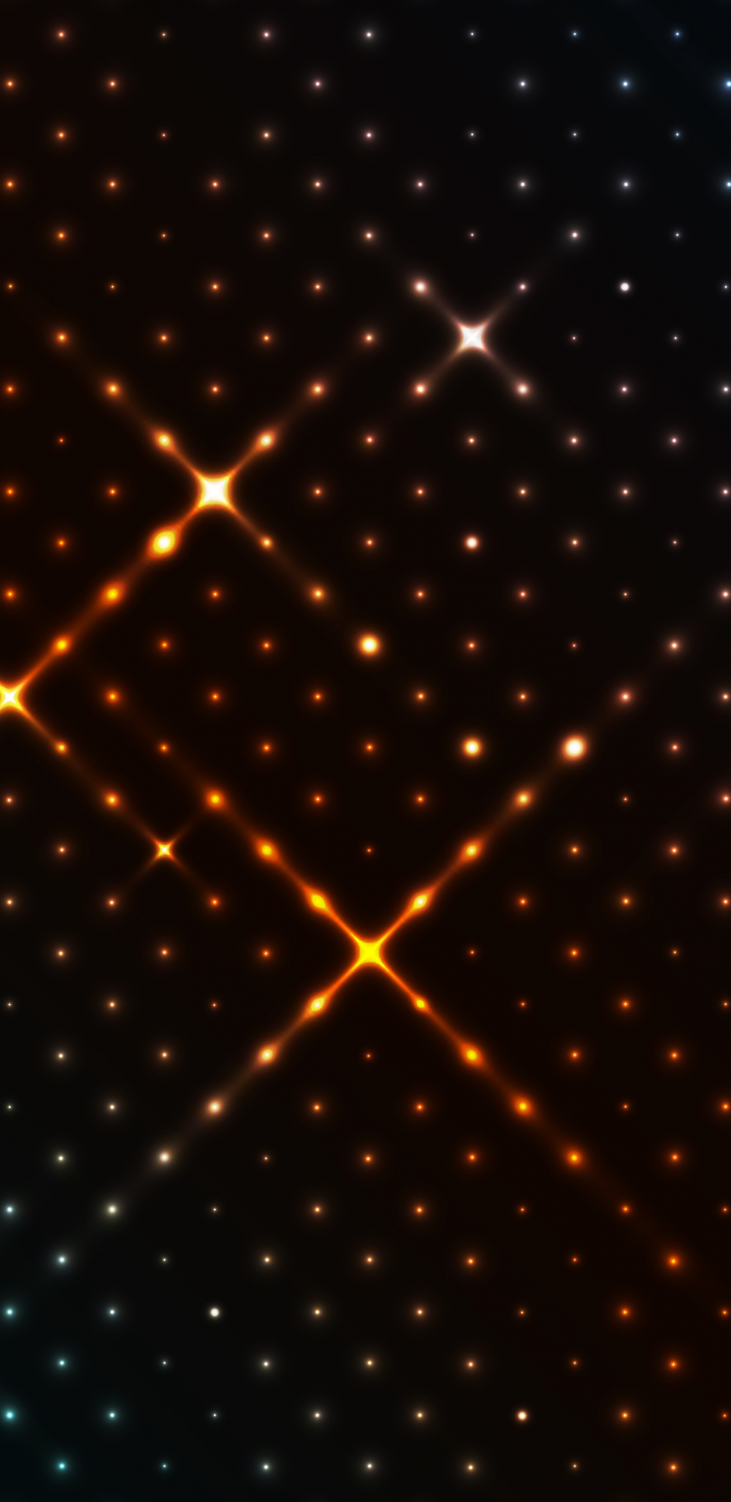 Ilustración de Luz Azul y Blanca. Wallpaper in 1440x2960 Resolution