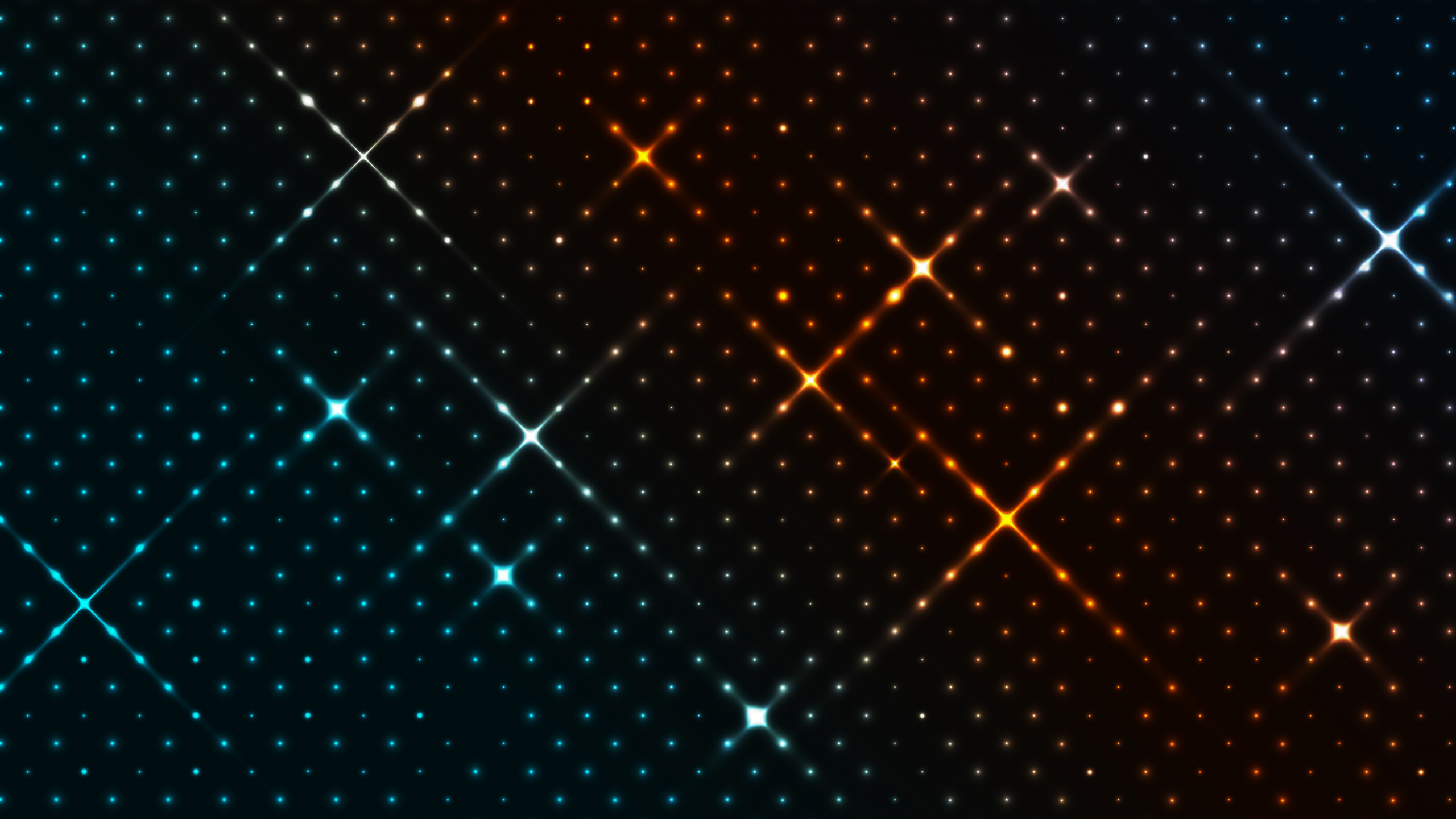 Blaue Und Weiße Lichtillustration. Wallpaper in 2560x1440 Resolution