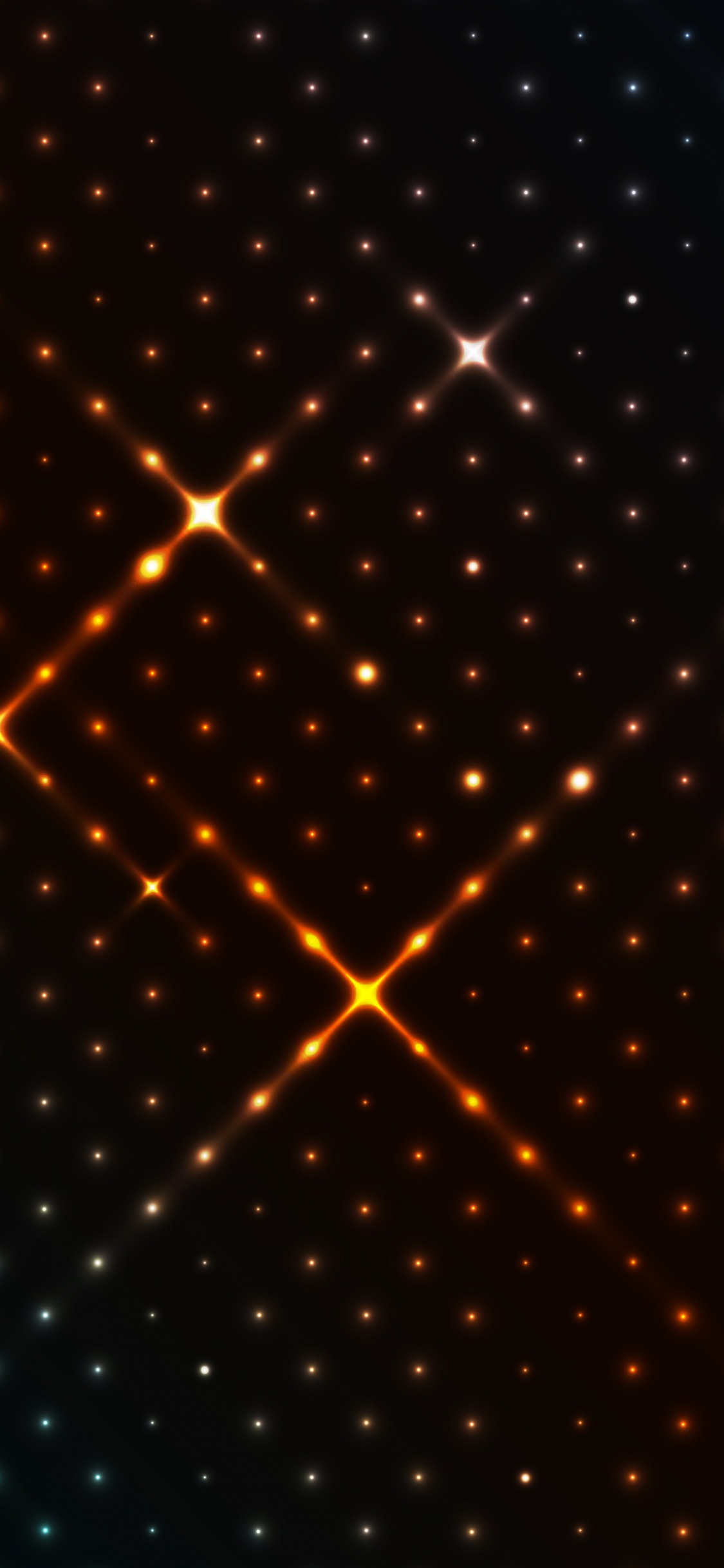 Illustration de la Lumière Bleue et Blanche. Wallpaper in 1125x2436 Resolution