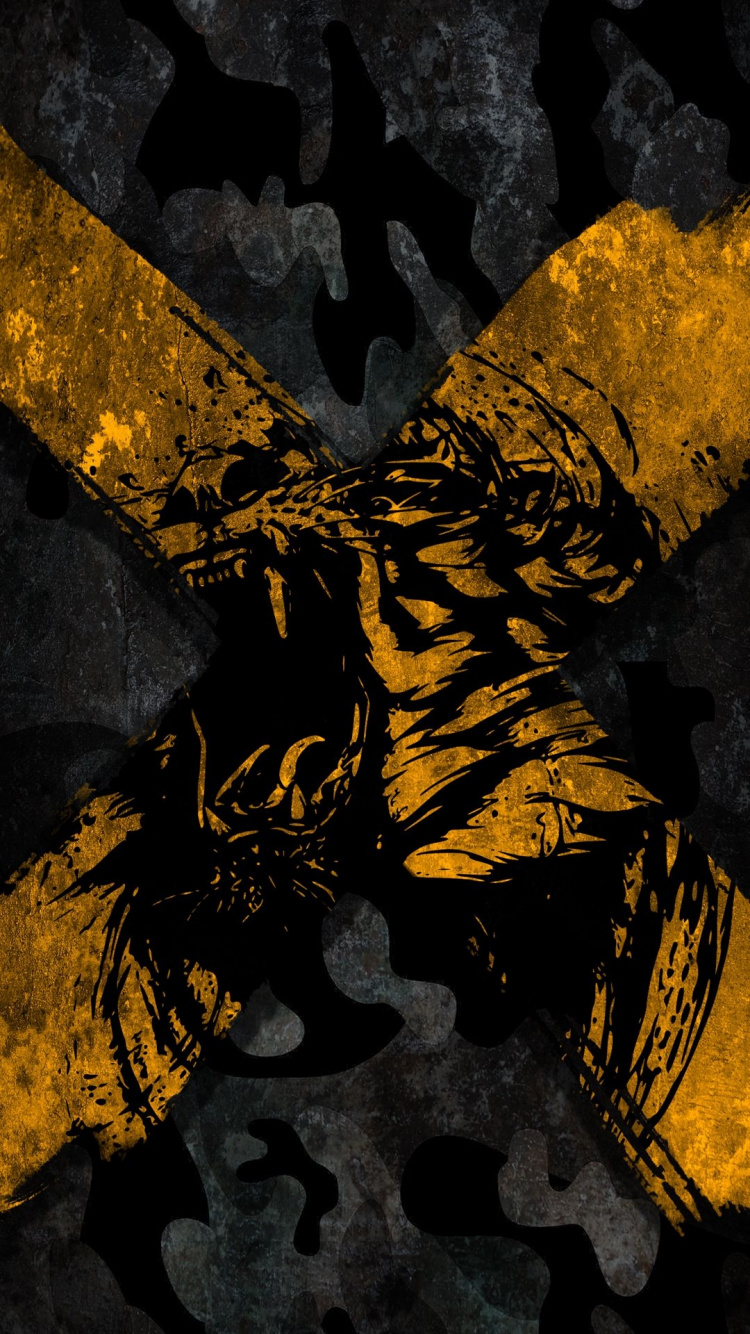 Amarillo, Arte, Artes Visuales, Arte Moderno, Ilustración. Wallpaper in 750x1334 Resolution