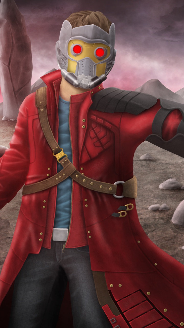 Person in Red and Black Mask. Wallpaper in 720x1280 Resolution