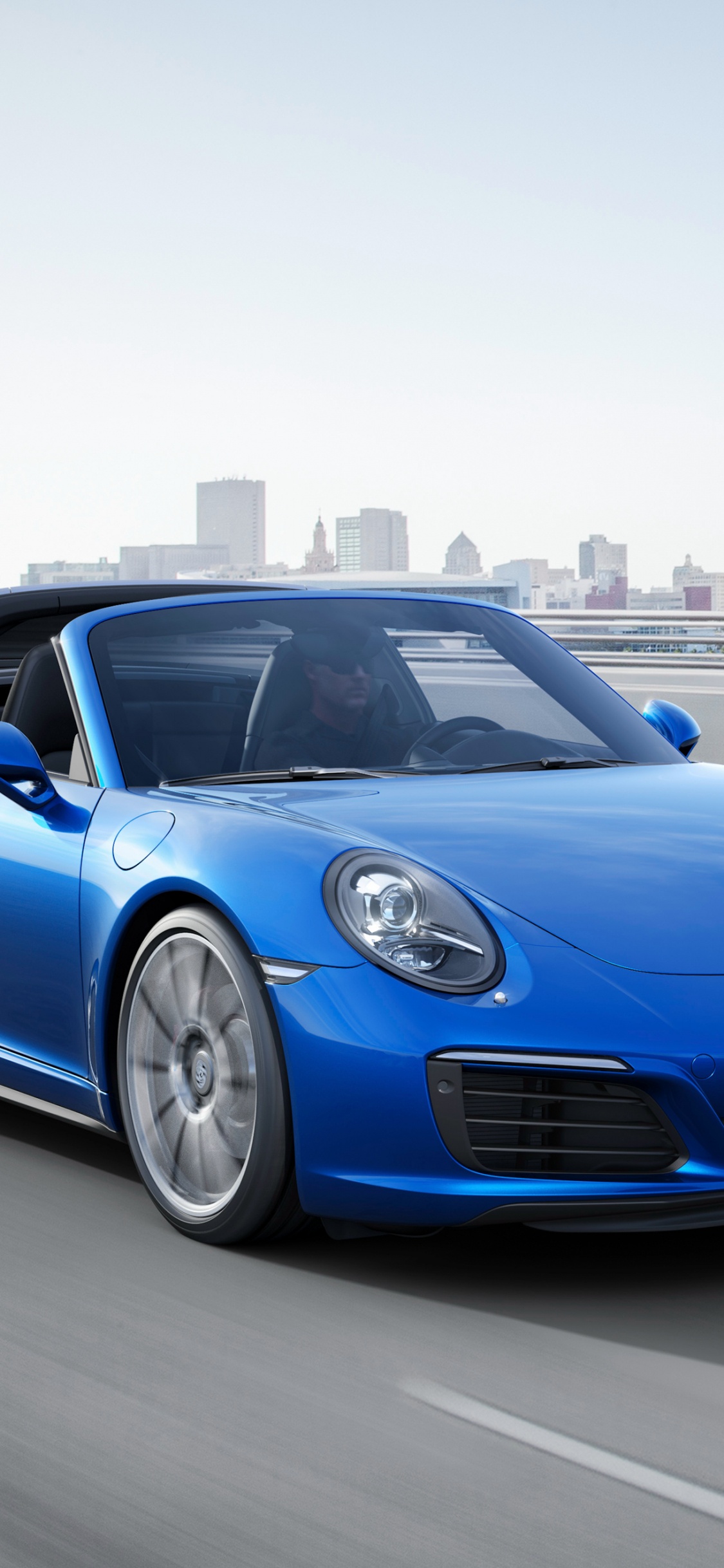 Blue Bmw m 3 on Road During Daytime. Wallpaper in 1125x2436 Resolution