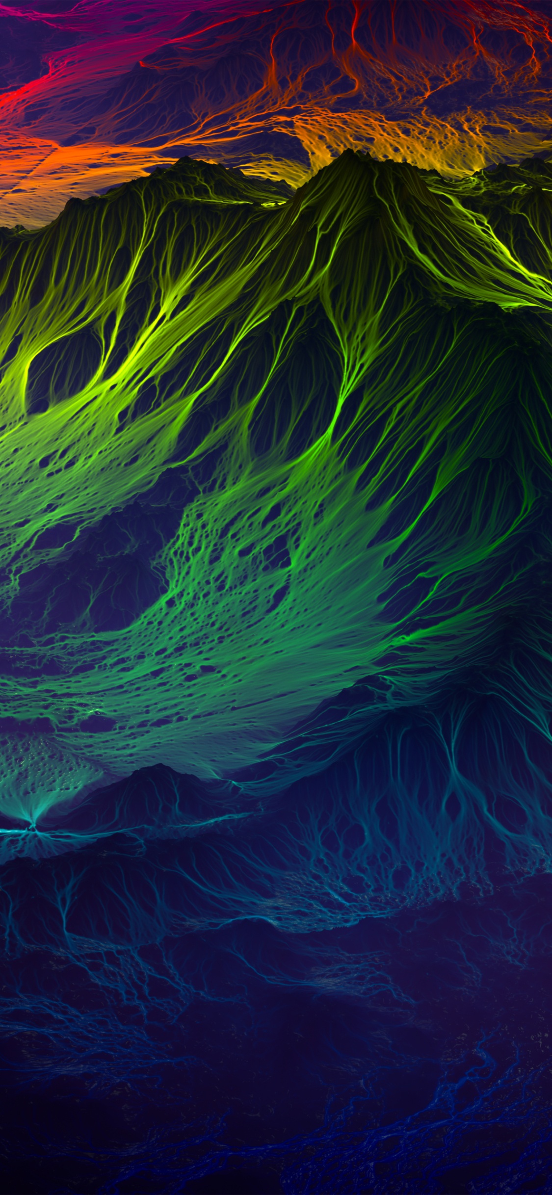 Razer Phone, Razer, Razer Phone 2, Ios, Colorfulness. Wallpaper in 1125x2436 Resolution