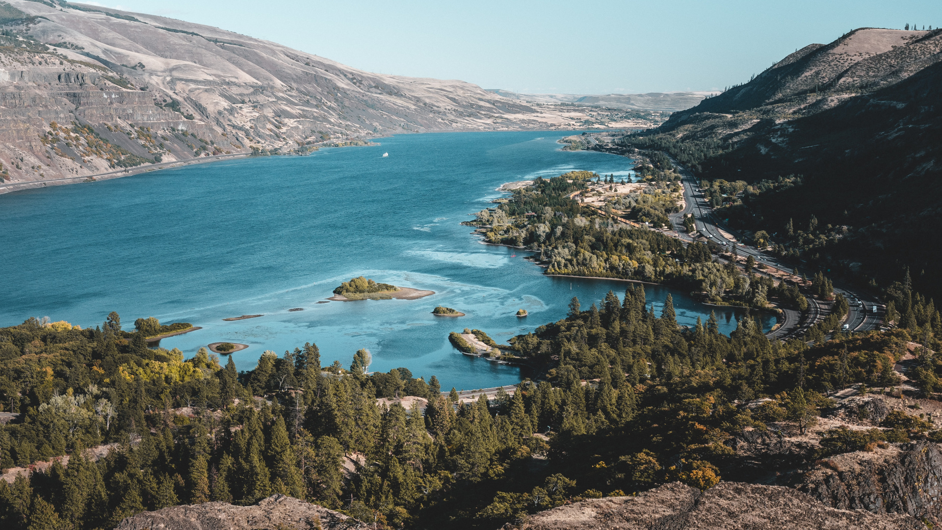 Headland, Coastal and Oceanic Landforms, Body of Water, Bay, Shore. Wallpaper in 1920x1080 Resolution