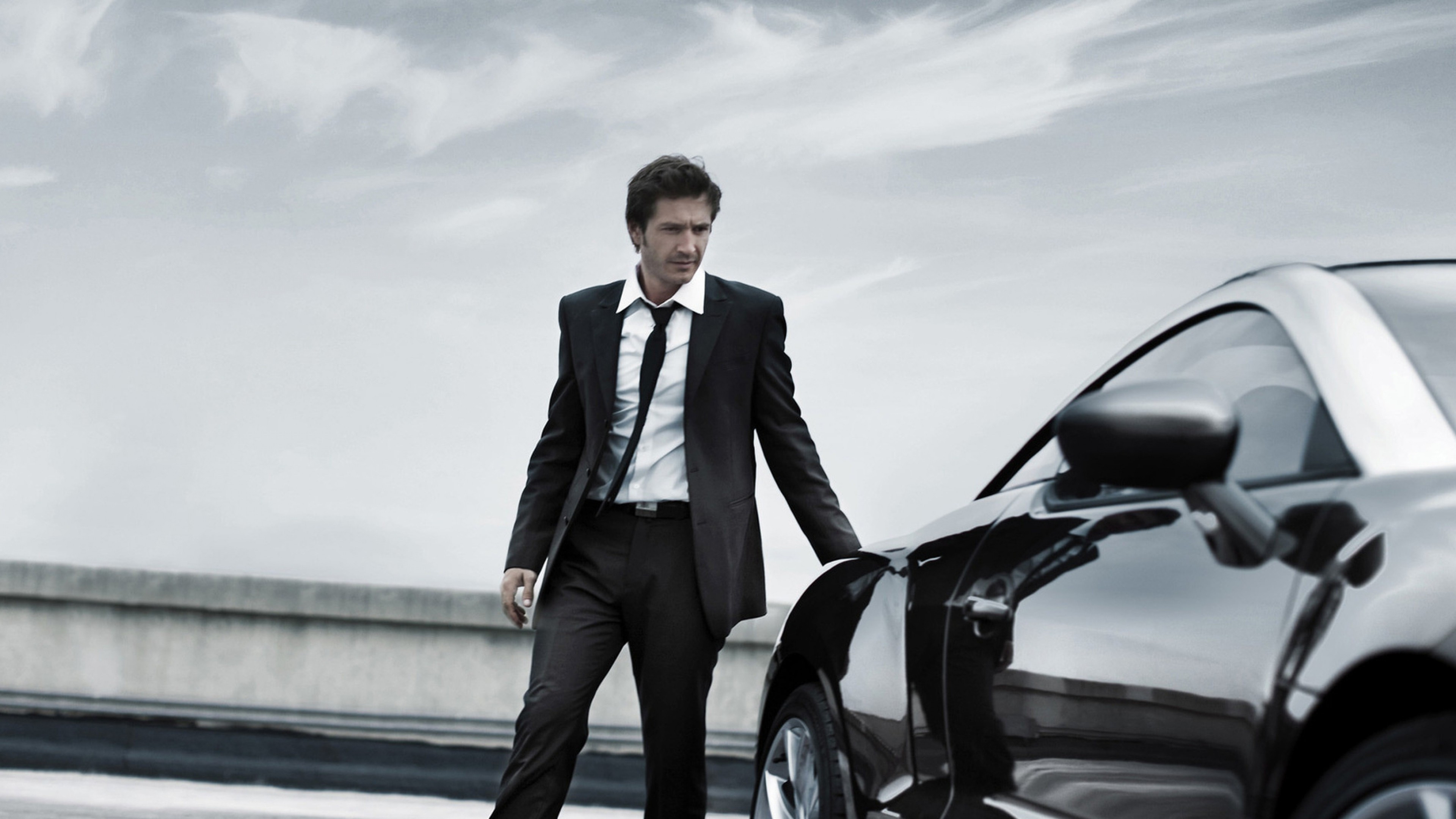 标致rcz, 国际机表明德国, 西装, 的车城, 绅士 壁纸 3840x2160 允许