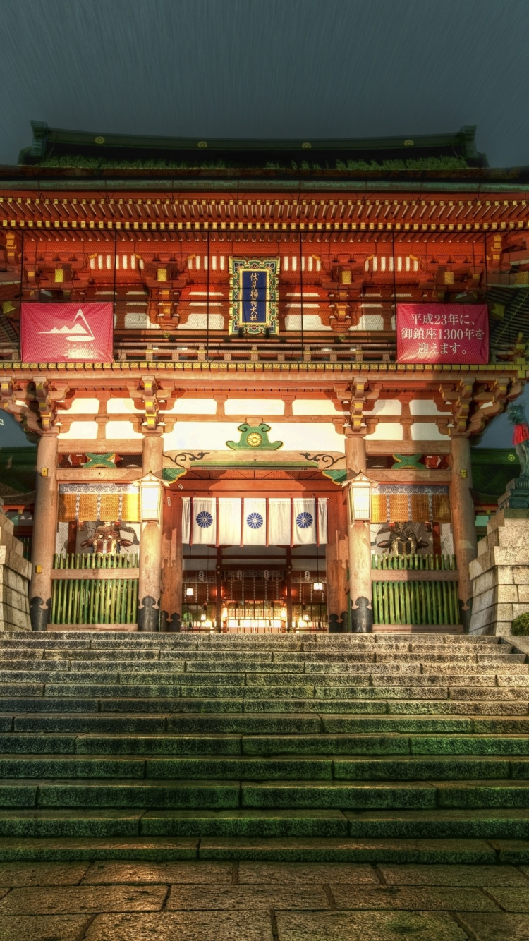 Brown and Red Temple During Daytime. Wallpaper in 750x1334 Resolution