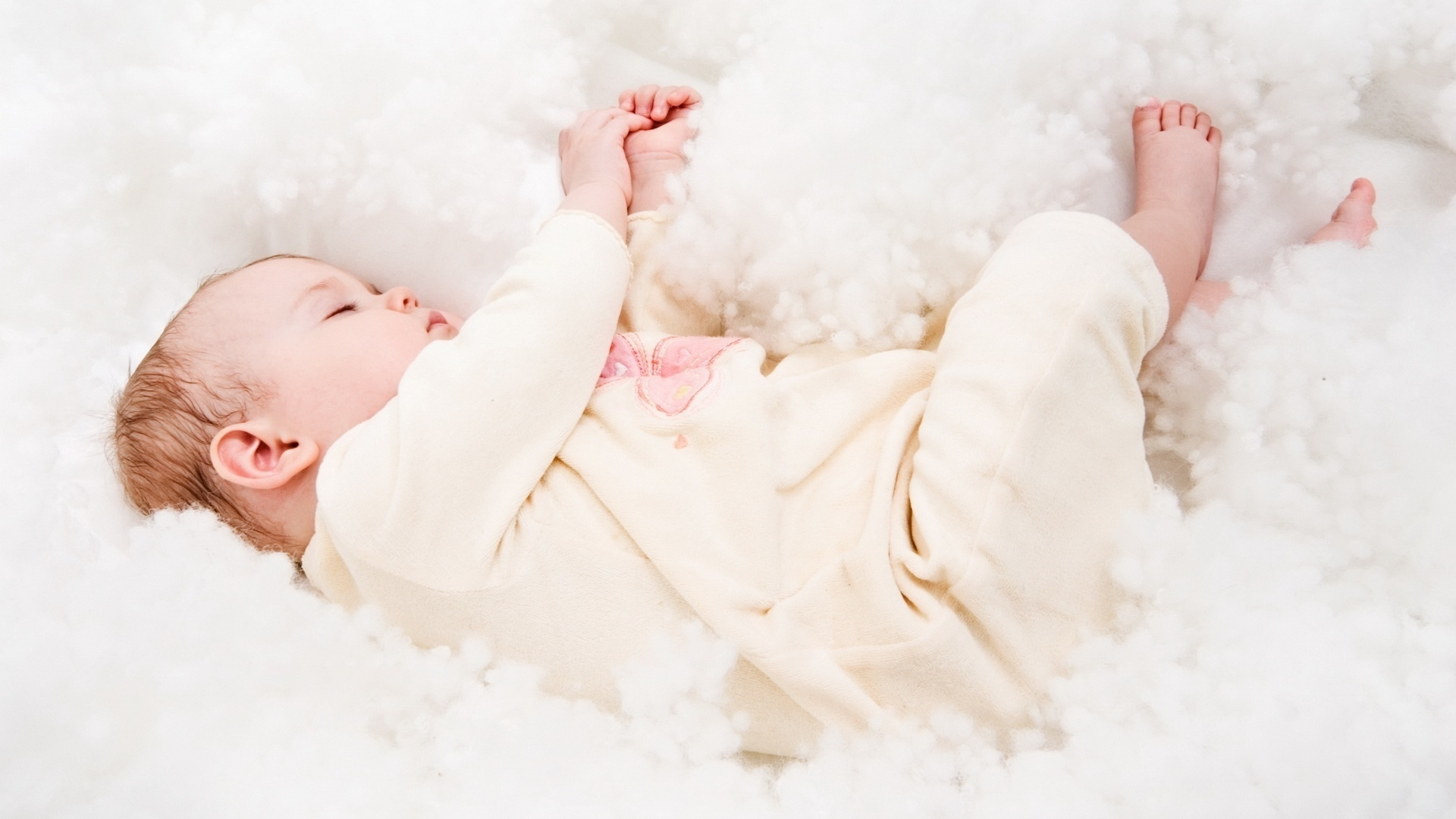 Infant, Child, Bed, Girl. Wallpaper in 1920x1080 Resolution