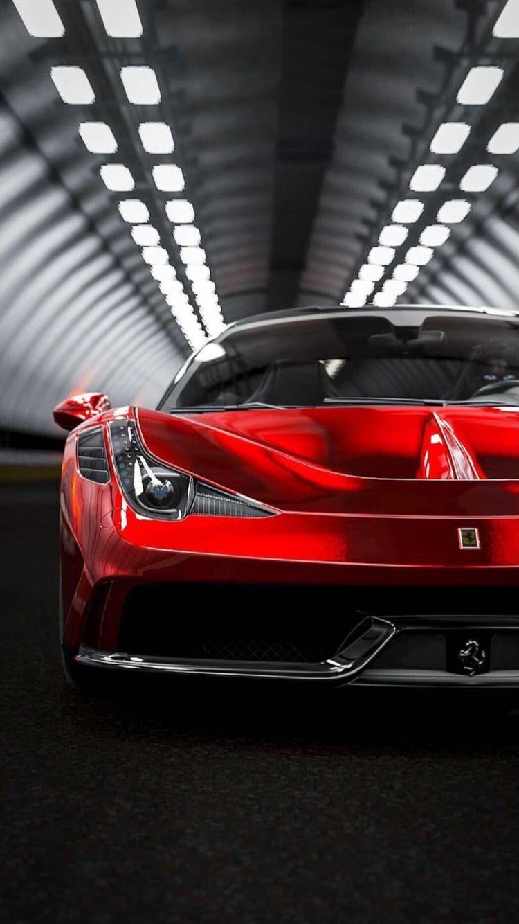 Ferrari 458, King, Mid Size Car, Automotive Lighting, Concept Car. Wallpaper in 750x1334 Resolution