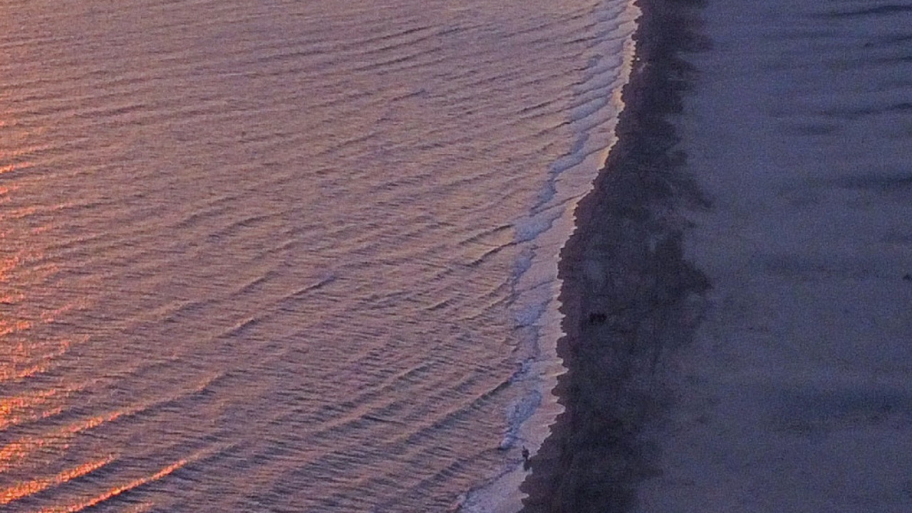 大海, 歌词, 气氛, 自然景观, 日出 壁纸 1280x720 允许