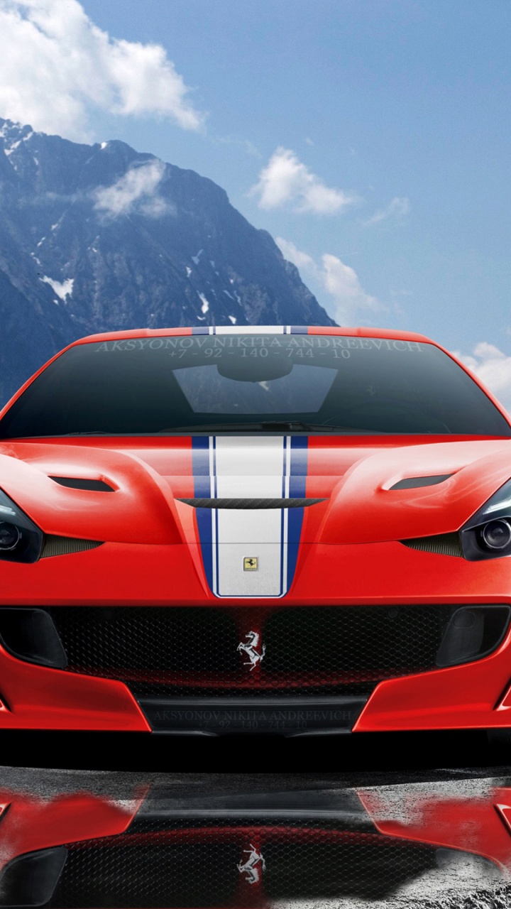 Bmw m 3 Rojo en la Carretera Durante el Día. Wallpaper in 720x1280 Resolution