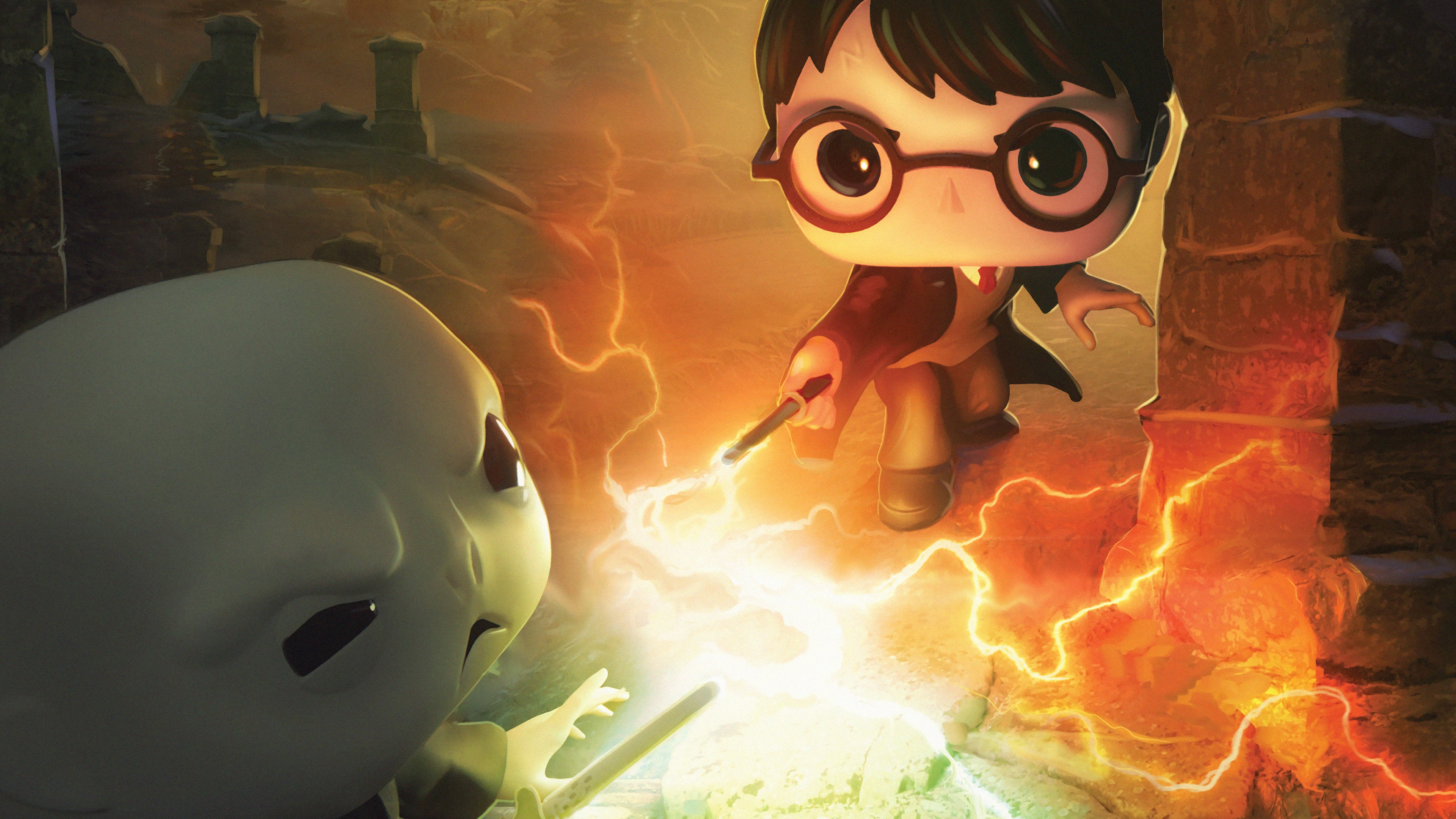 Harry Potter, Harry Potter Funkoverse, dc Pop Funkoverse Strategy Game, Board Game, Strategy Game. Wallpaper in 3840x2160 Resolution