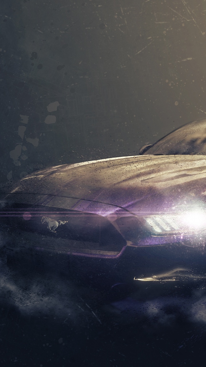 Pintura Abstracta Blanca y Azul. Wallpaper in 720x1280 Resolution