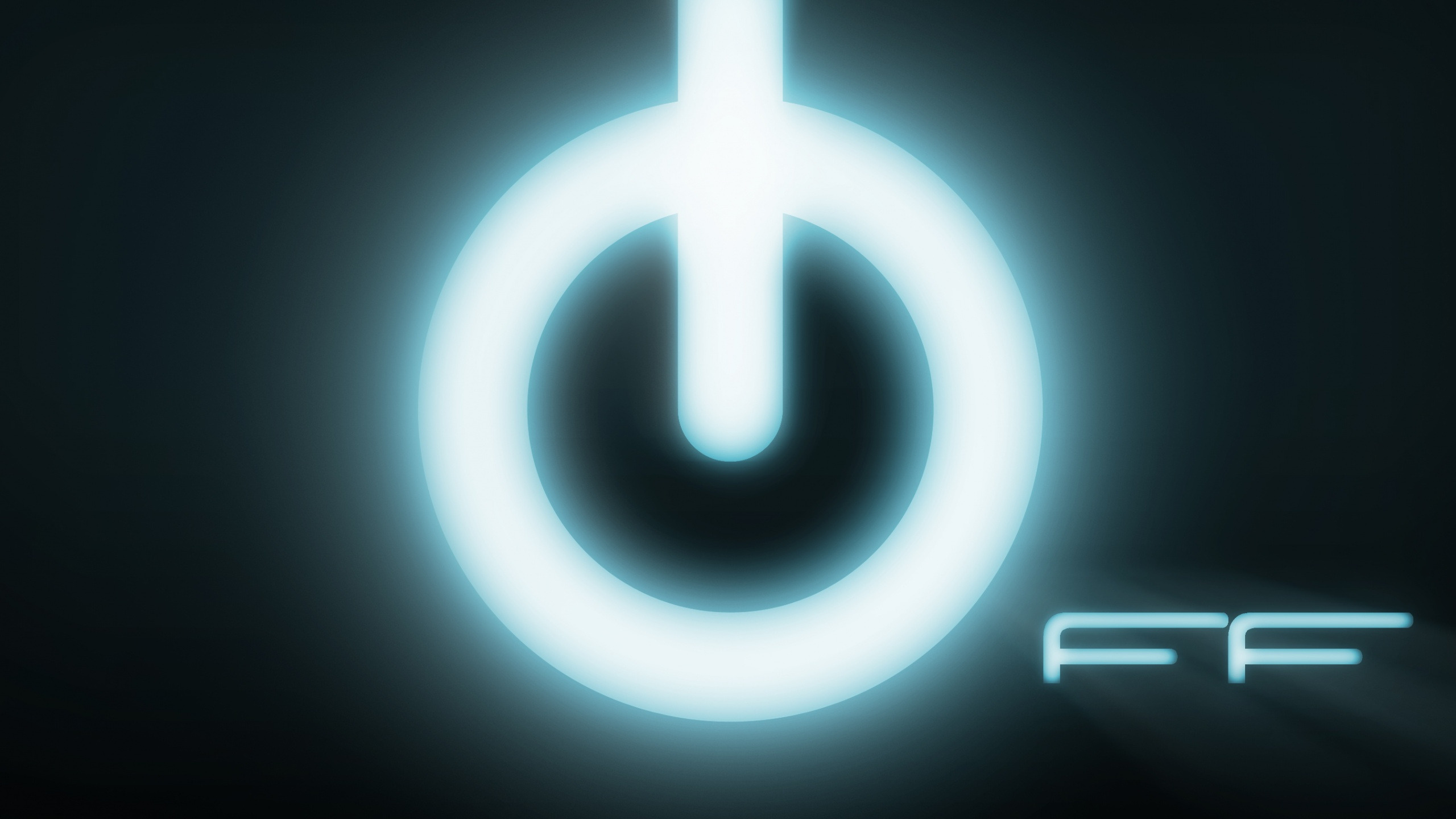 Schwarze Und Weiße Runde Illustration. Wallpaper in 2560x1440 Resolution