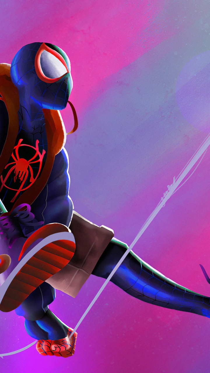 Purple Haired Girl Anime Character. Wallpaper in 720x1280 Resolution