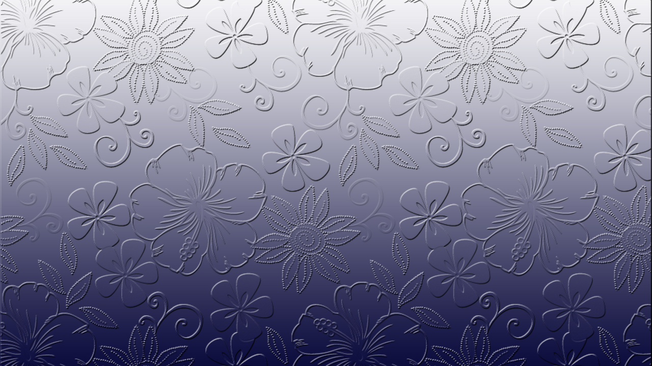 White and Blue Floral Textile. Wallpaper in 1280x720 Resolution