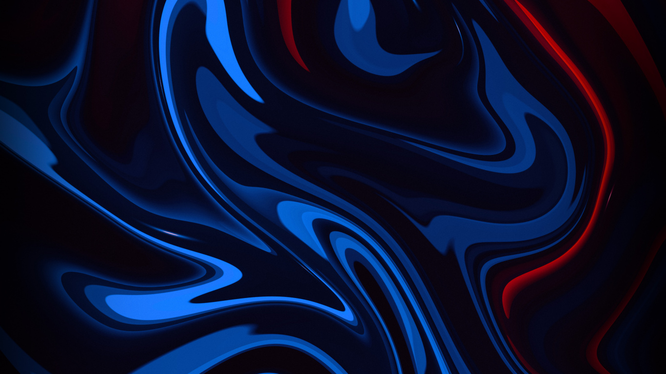 Art Fractal, Arts Visuels, Bleu Cobalt m, Art, Magenta. Wallpaper in 1366x768 Resolution