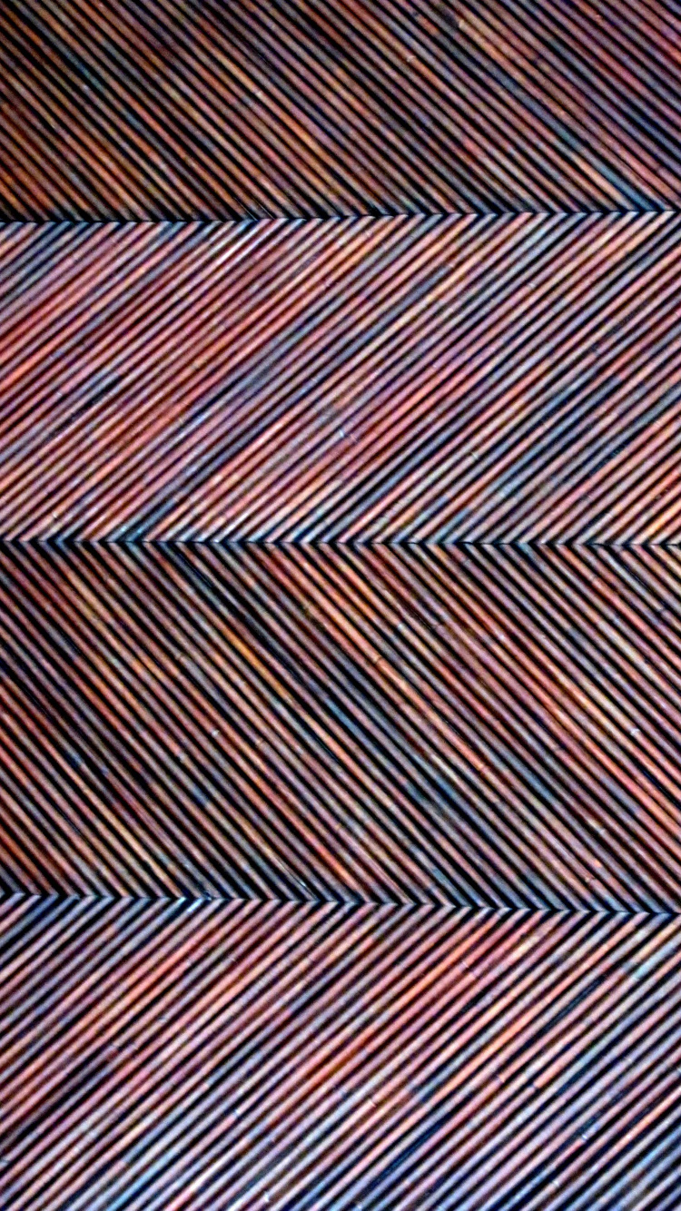 Textil Rayado Marrón y Negro. Wallpaper in 750x1334 Resolution