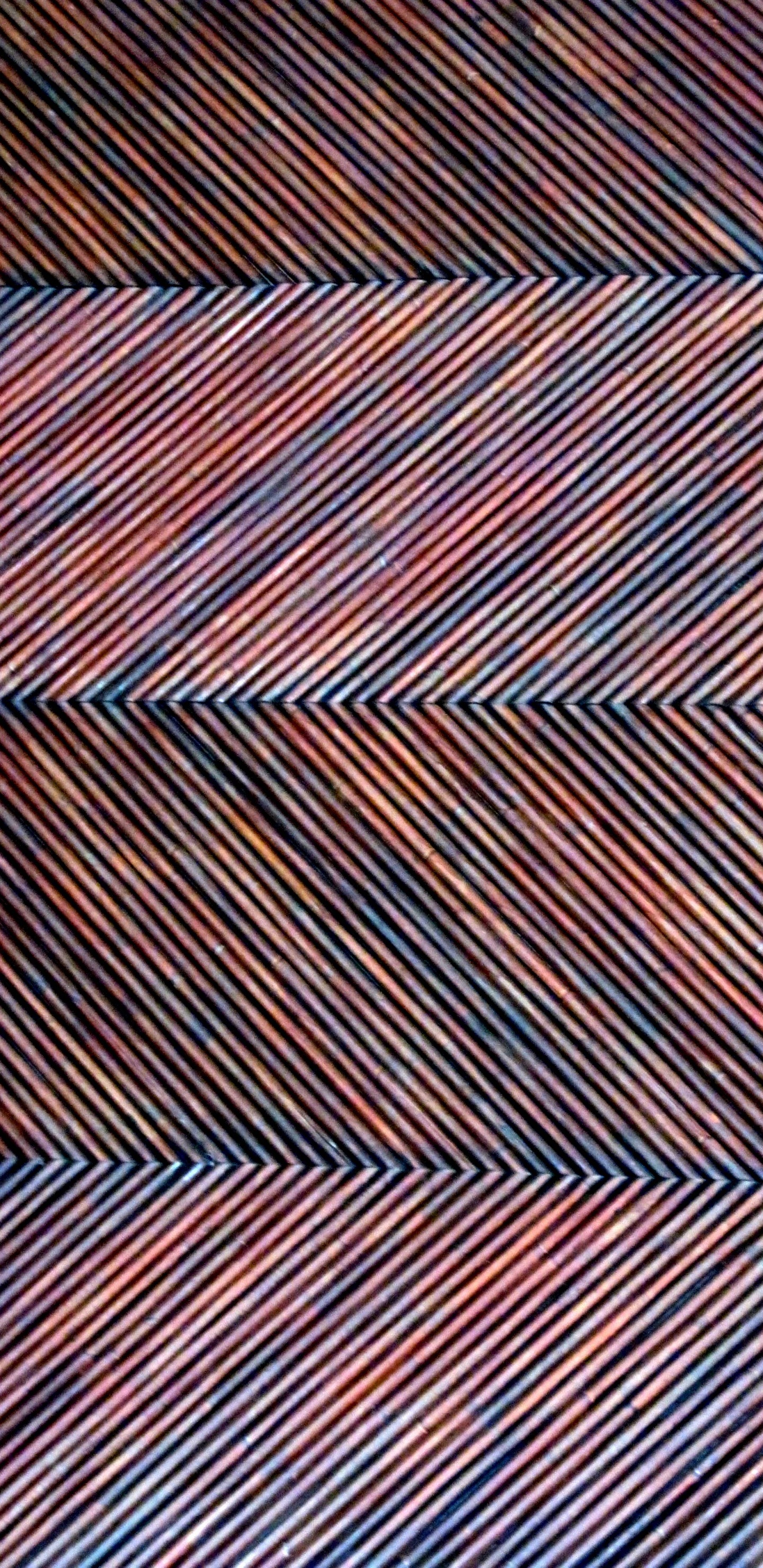 Textile Rayé Marron et Noir. Wallpaper in 1440x2960 Resolution