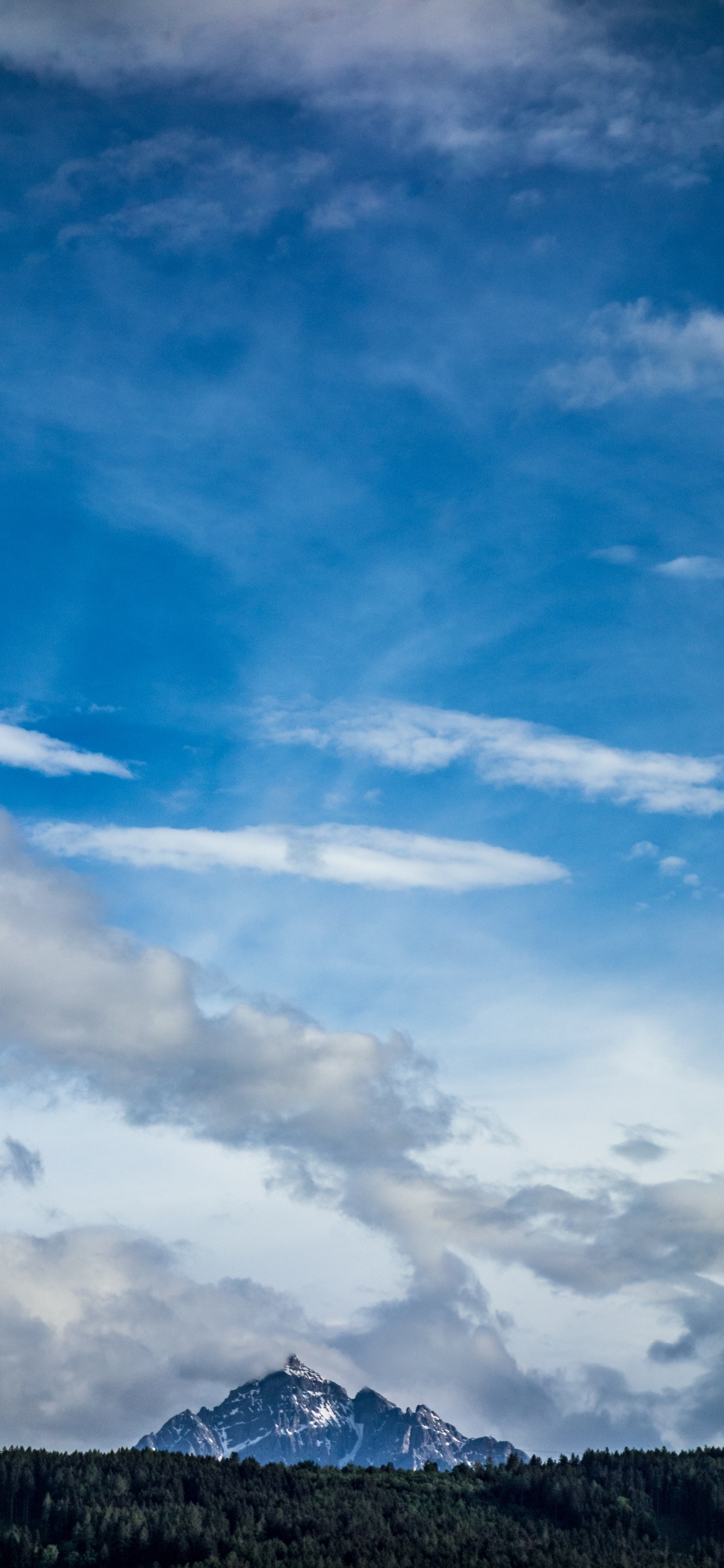 la Journée, Blue, L'heure Dorée, Ciel, Cumulus. Wallpaper in 1125x2436 Resolution