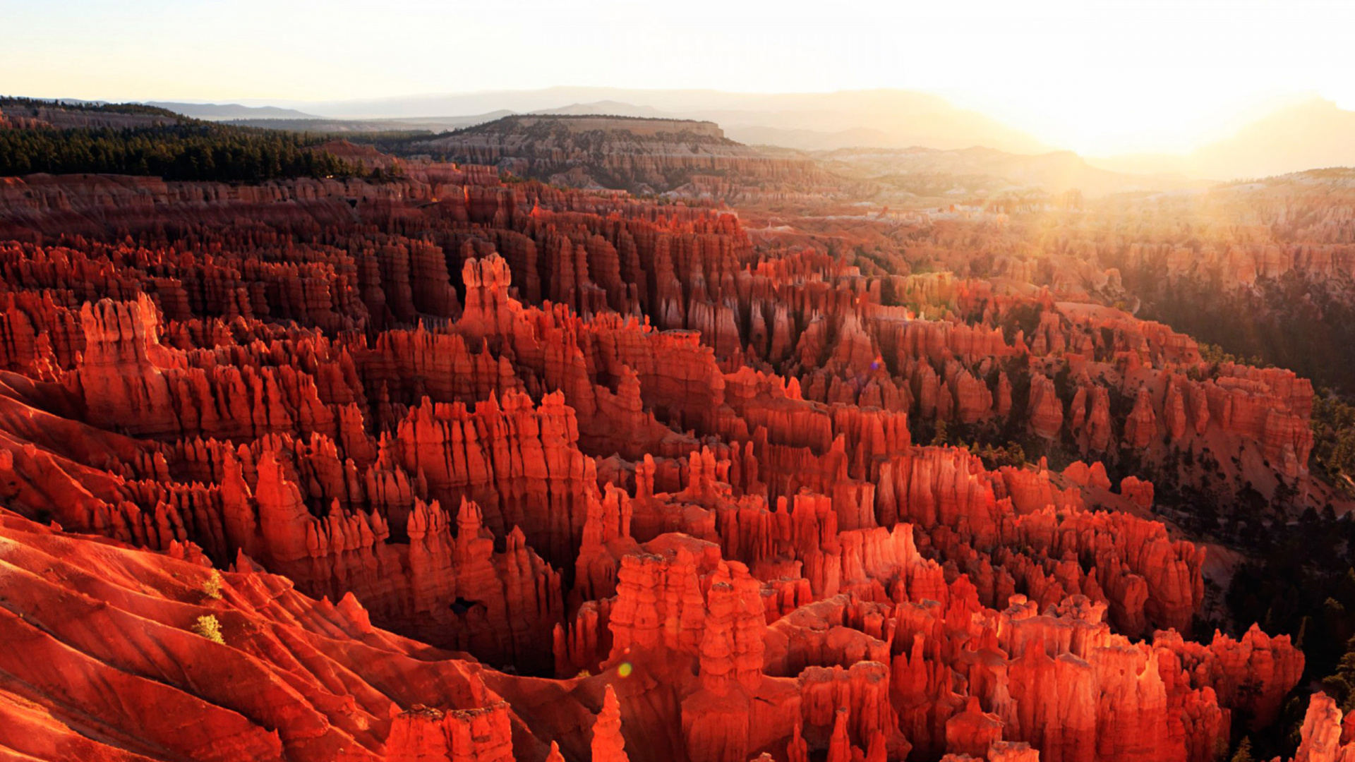 Formación de Roca Marrón Bajo un Cielo Blanco Durante el Día. Wallpaper in 1920x1080 Resolution