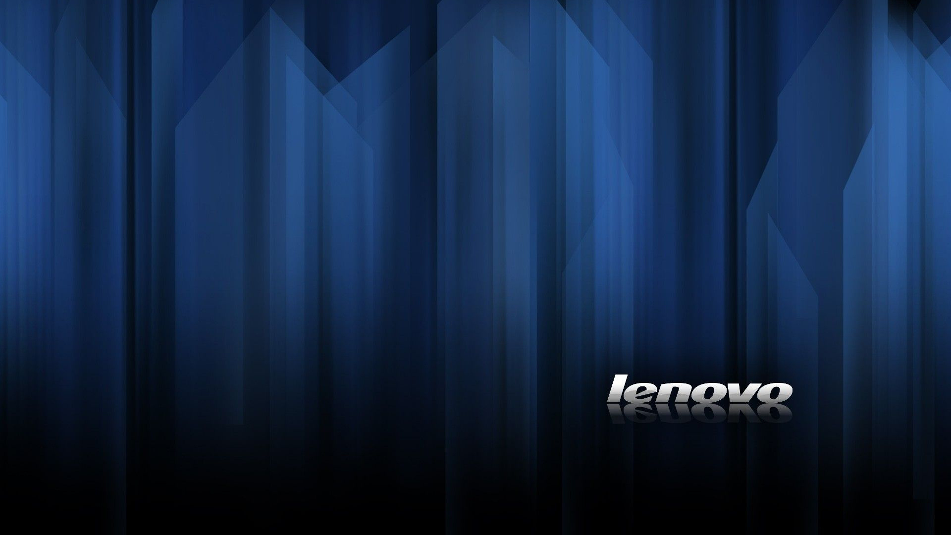 Lenovo, Azul, Cortina, Letra, Gráficos. Wallpaper in 1920x1080 Resolution