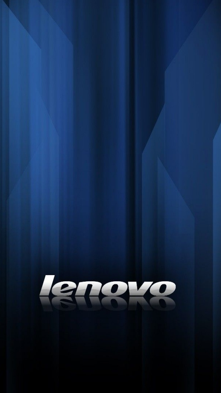 Lenovo, Azul, Cortina, Letra, Gráficos. Wallpaper in 720x1280 Resolution