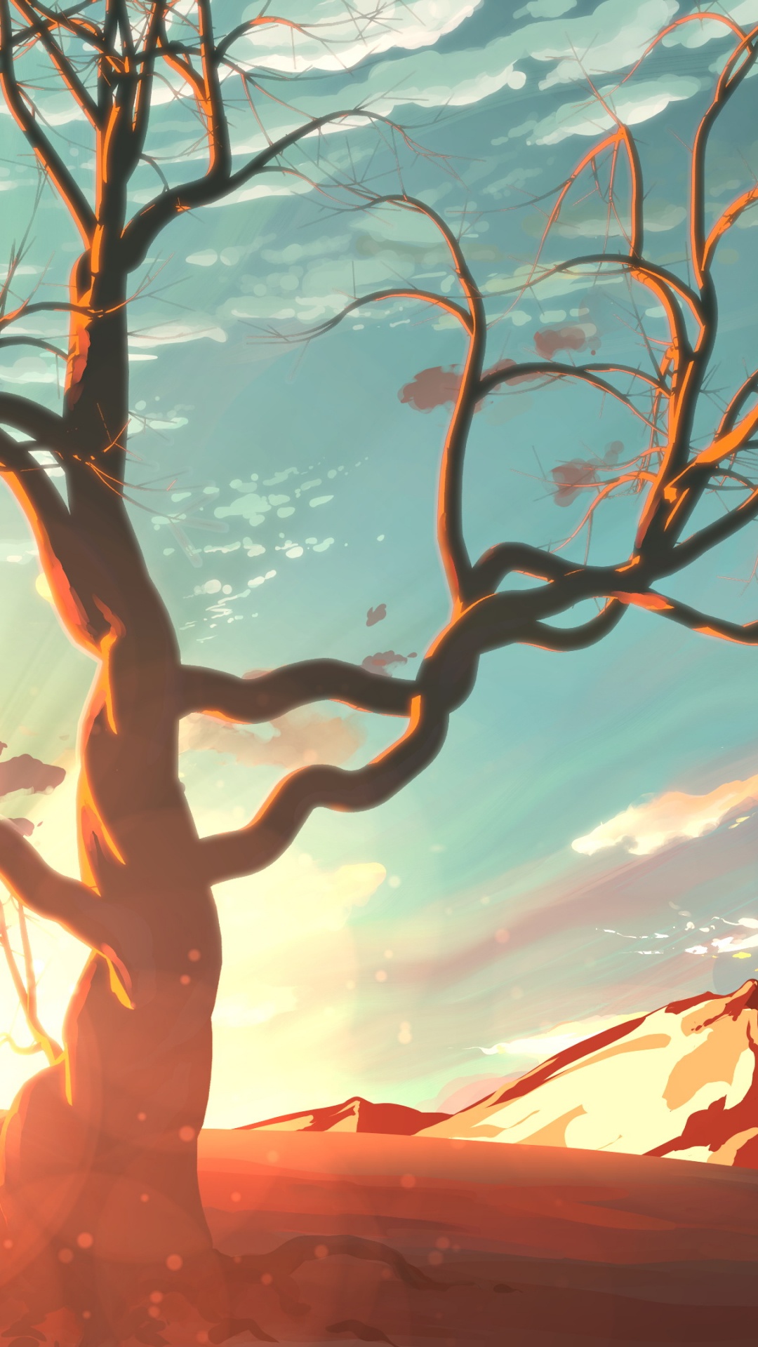 数码艺术, 艺术, 概念艺术, 性质, 自然景观 壁纸 1080x1920 允许