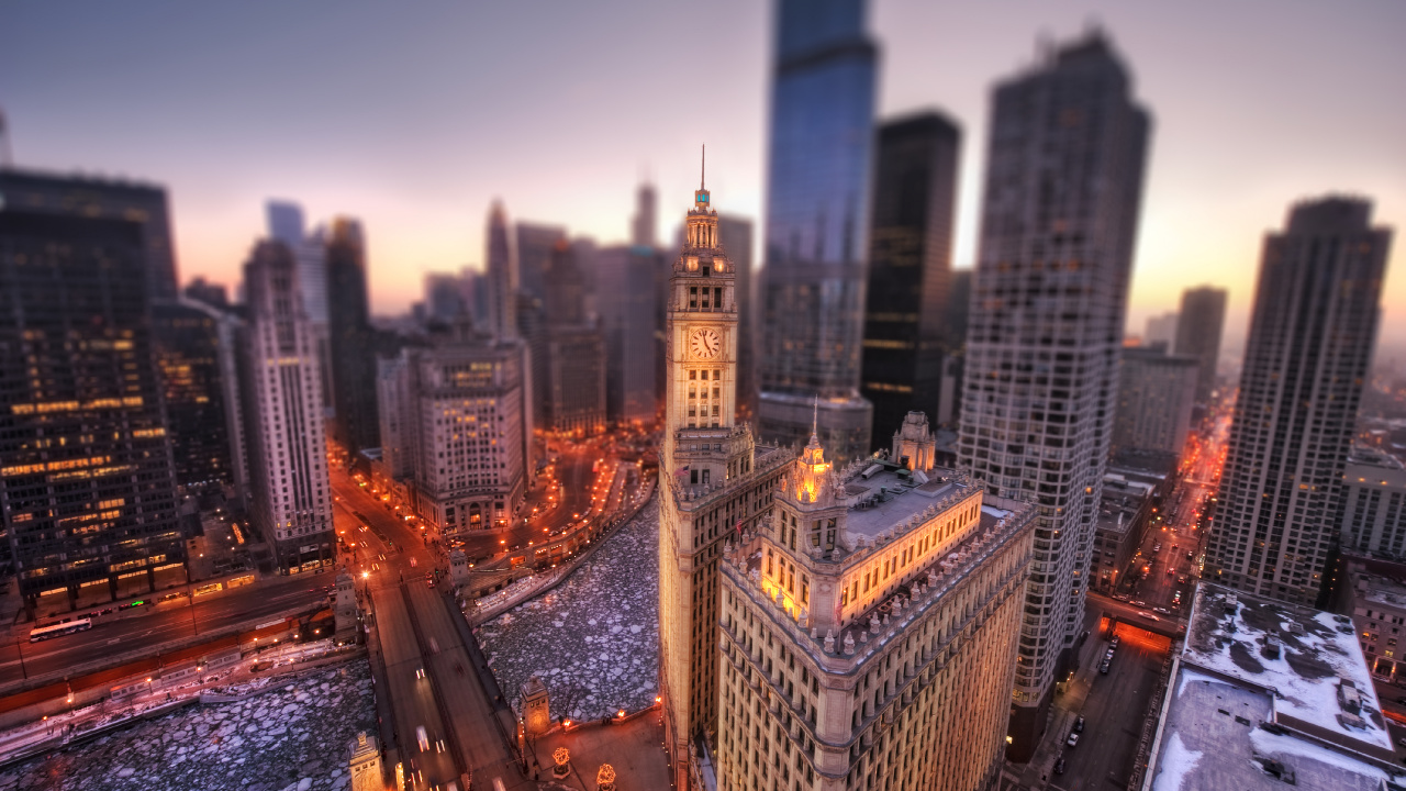 城市, 城市景观, 大都会, 天际线, 里程碑 壁纸 1280x720 允许