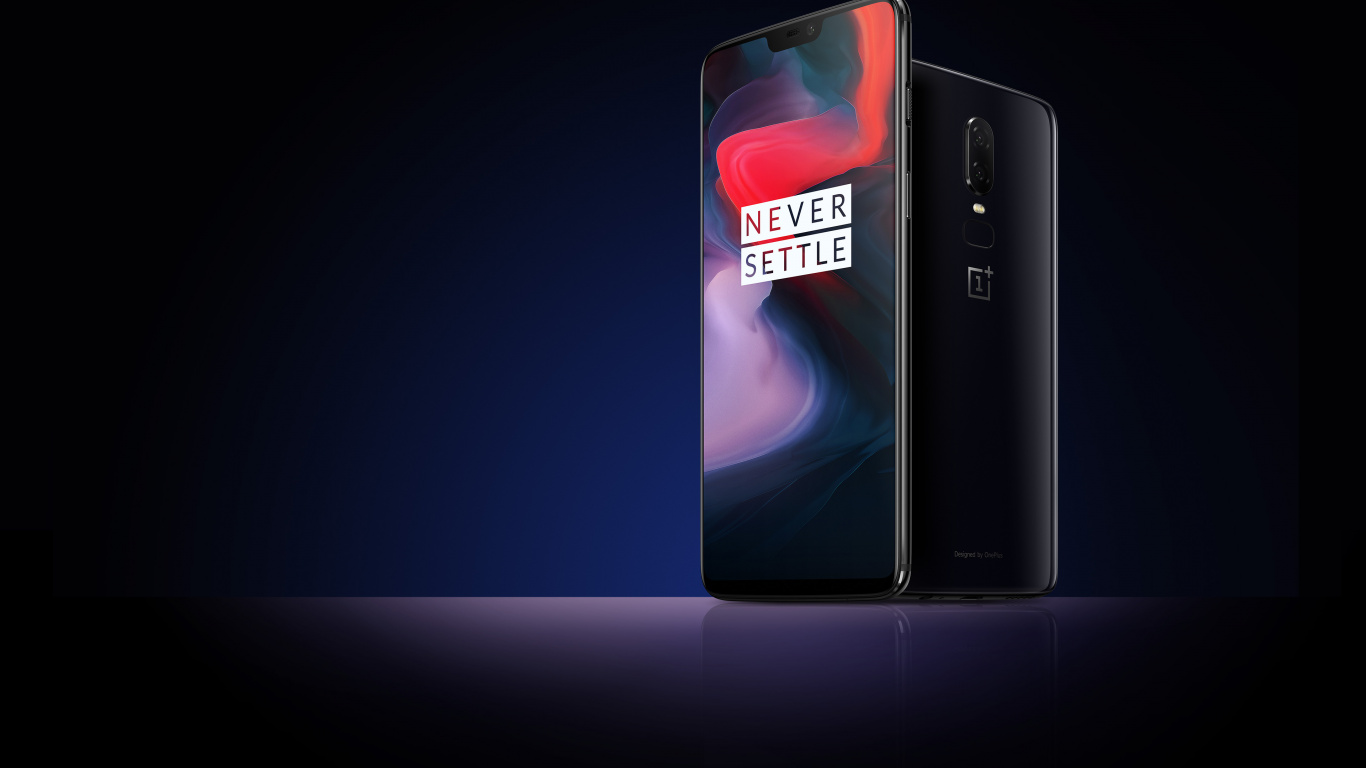OnePlus 6, OnePlus 6T, 智能手机, 安卓, 光 壁纸 1366x768 允许