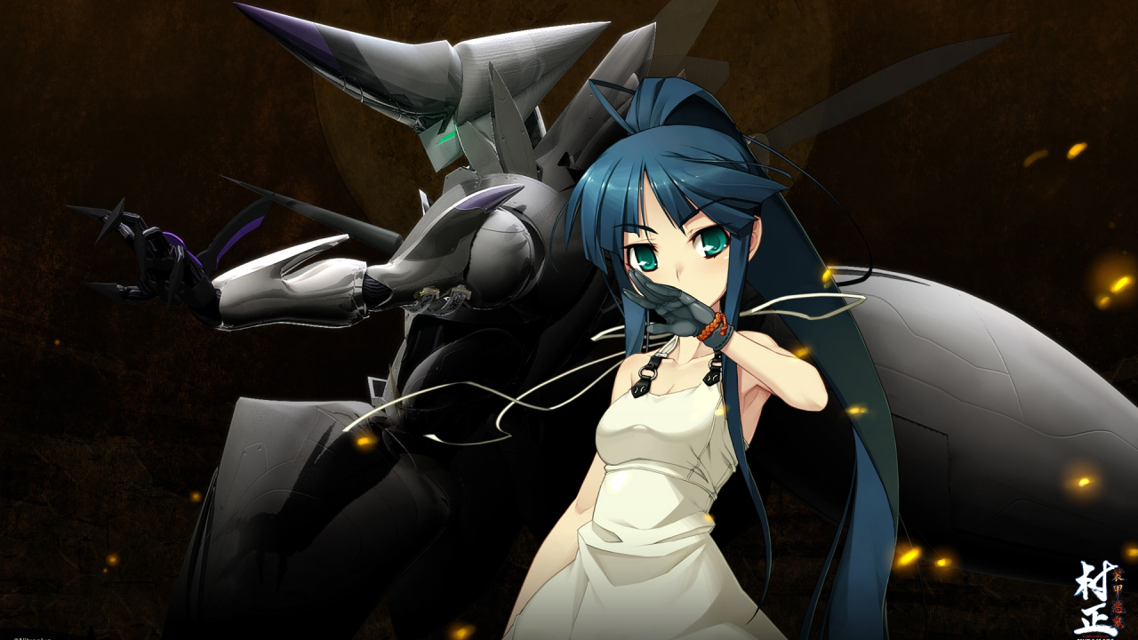 Personaje de Anime de Mujer de Pelo Azul. Wallpaper in 1280x720 Resolution