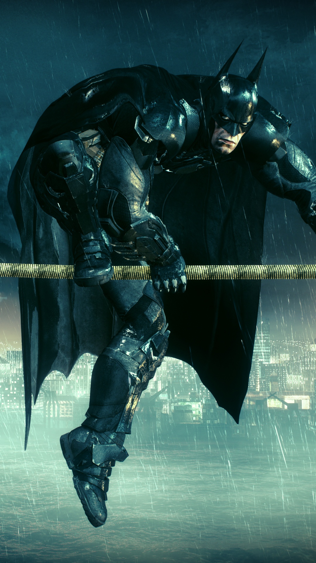 Batman Arkham Knight, Batman, Catwoman, Juego de Pc, Composición Digital. Wallpaper in 1080x1920 Resolution