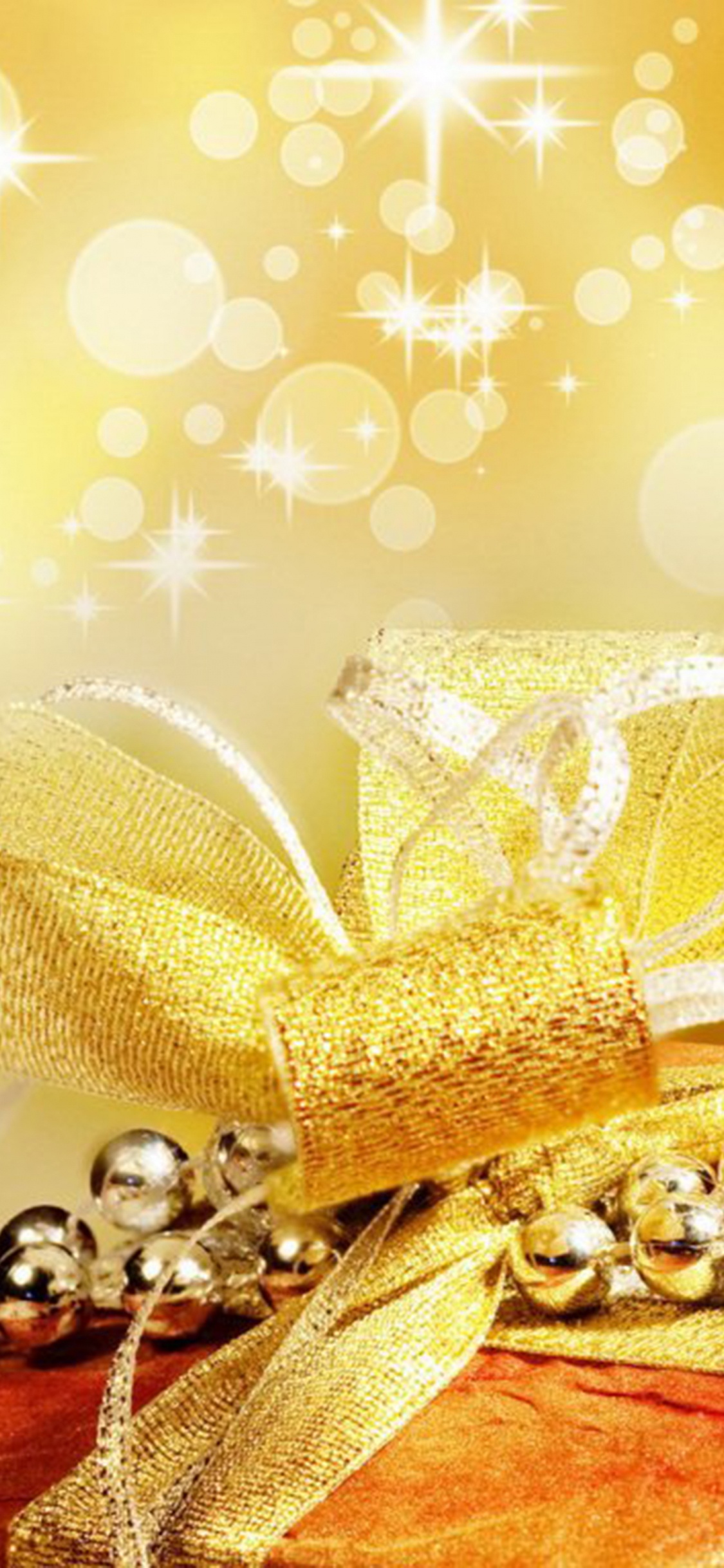 Amarillo, Ilustración, Diseño Gráfico, la Víspera de Navidad, Video. Wallpaper in 1125x2436 Resolution