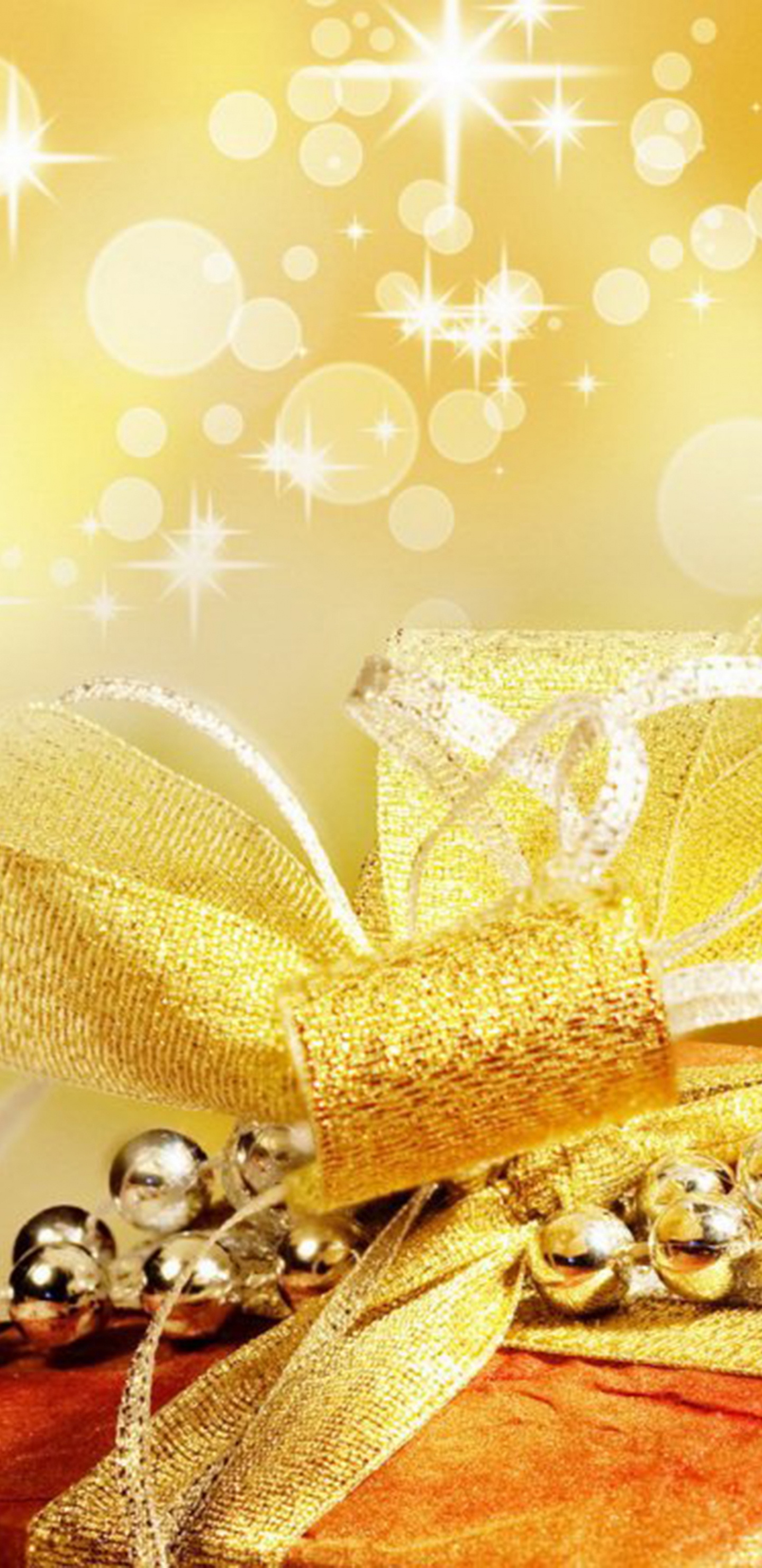 Amarillo, Ilustración, Diseño Gráfico, la Víspera de Navidad, Video. Wallpaper in 1440x2960 Resolution