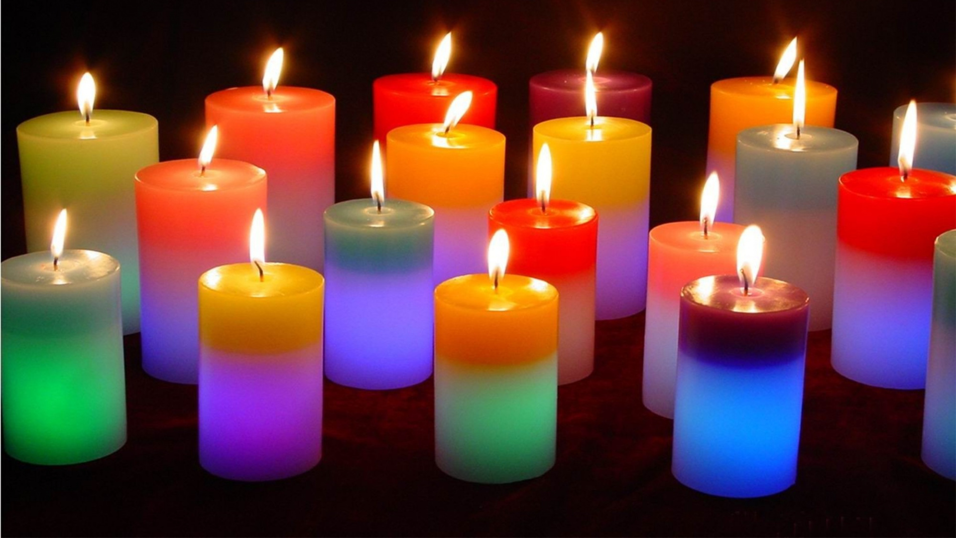 Candle, Color, Lighting, Light, Wax. Wallpaper in 1920x1080 Resolution