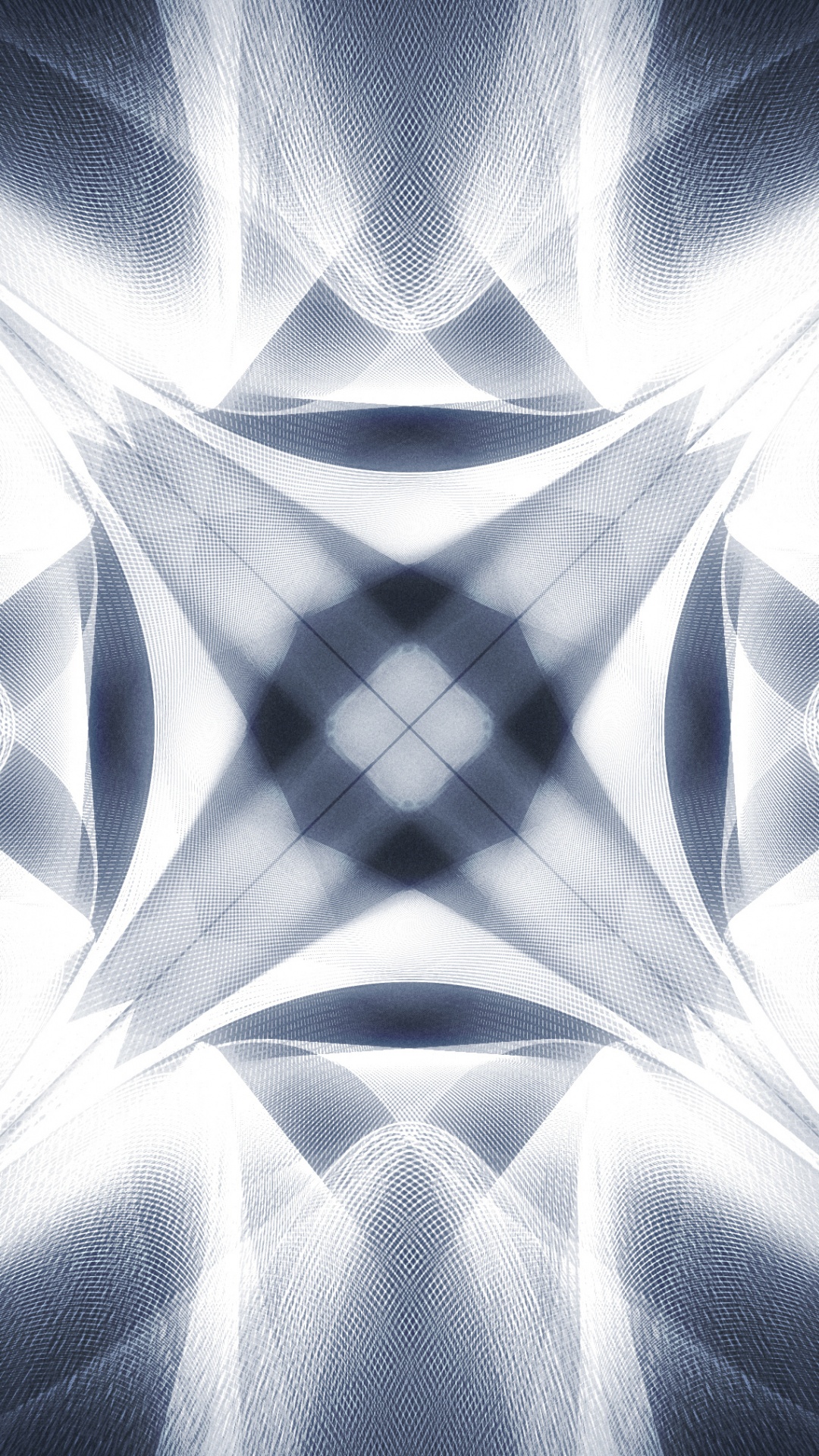 Abstrakte Schwarz-Weiß-Malerei. Wallpaper in 1080x1920 Resolution