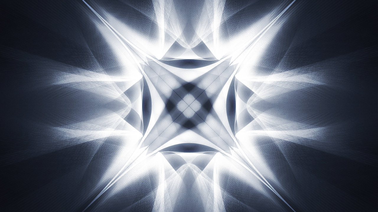 Pintura Abstracta en Blanco y Negro. Wallpaper in 1280x720 Resolution