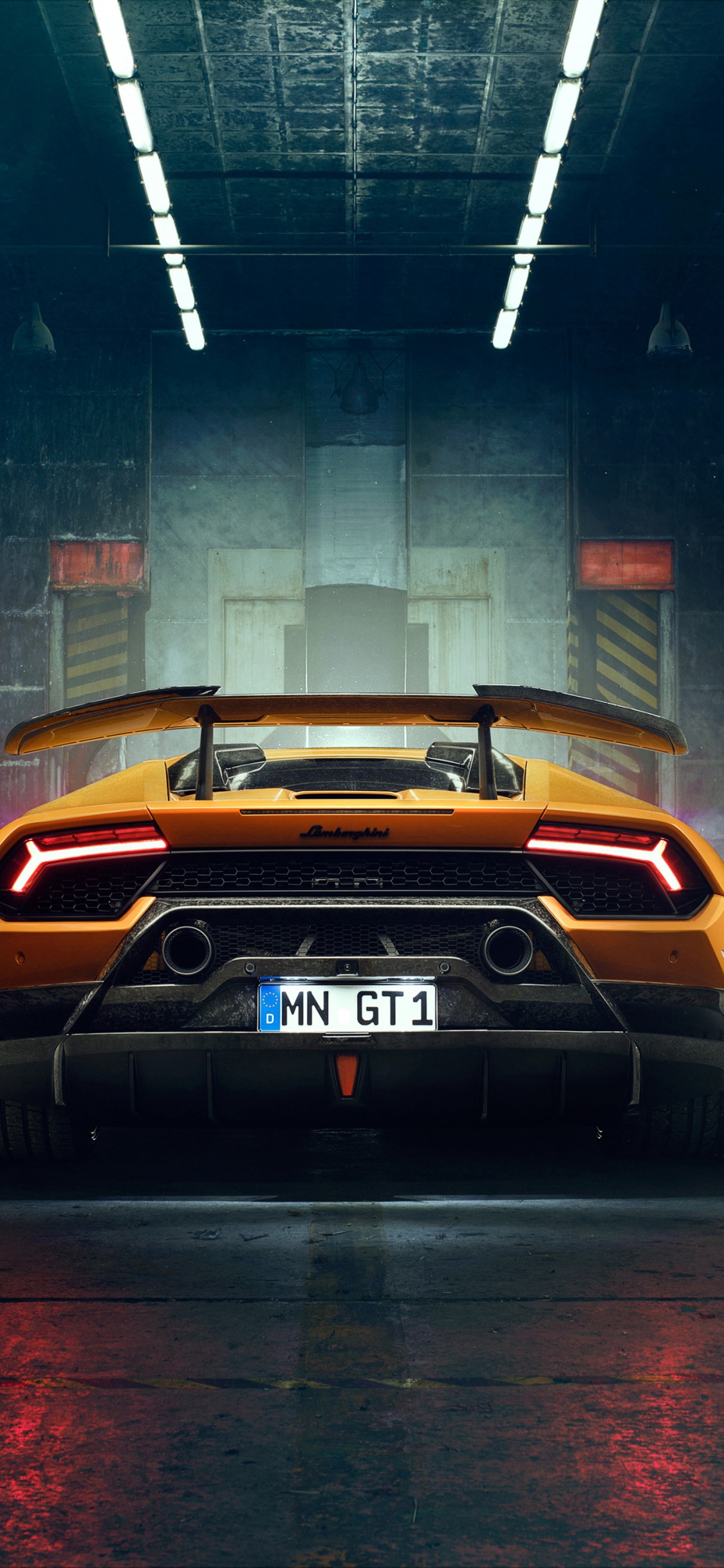 Lamborghini, Hurrikan Evo, Car, Novitec Group, Durchführen. Wallpaper in 1125x2436 Resolution