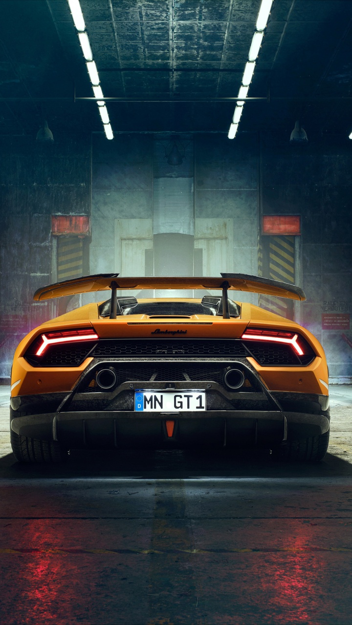 Lamborghini, Ouragan Évolution, Novitec Groupe, Performant, Supercar. Wallpaper in 720x1280 Resolution