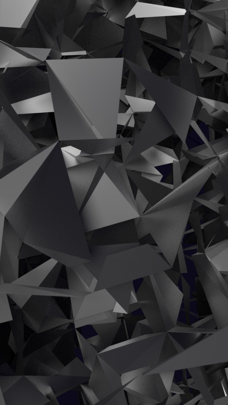 White and Blue Abstract Art. Wallpaper in 750x1334 Resolution