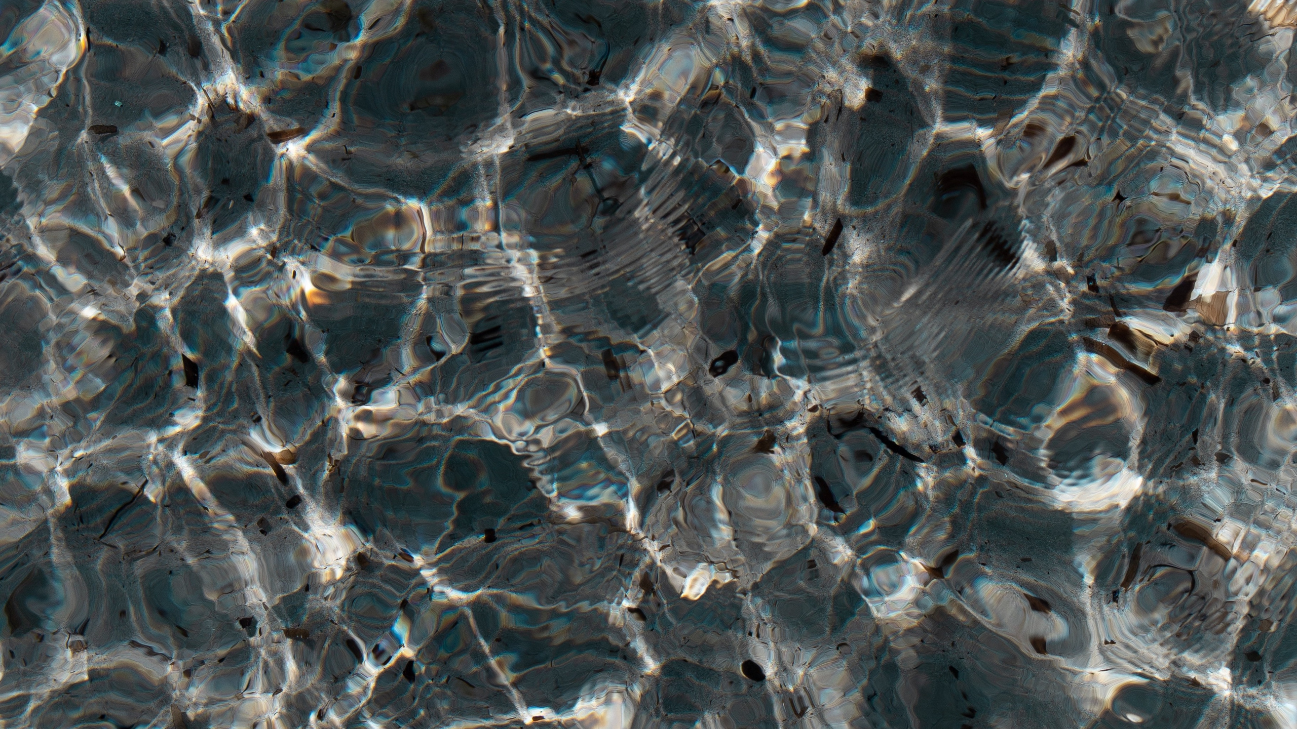 Éclaboussures D'eau Blanche et Bleue. Wallpaper in 2560x1440 Resolution